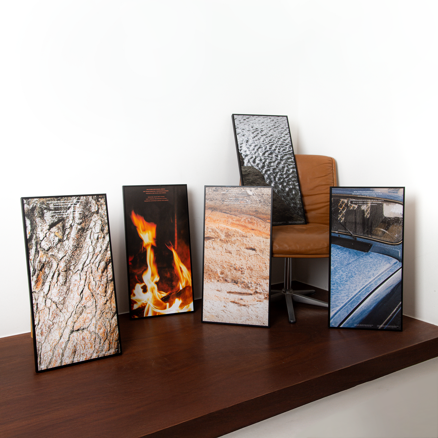 화 사주 질감 파노라마 개운 포스터 / Fuel your spark