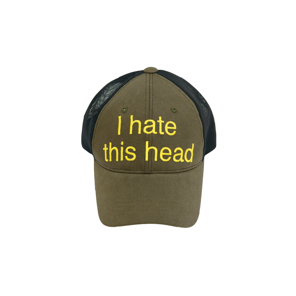 I HATE THIS HEAD BALL CAP (KHAKI)