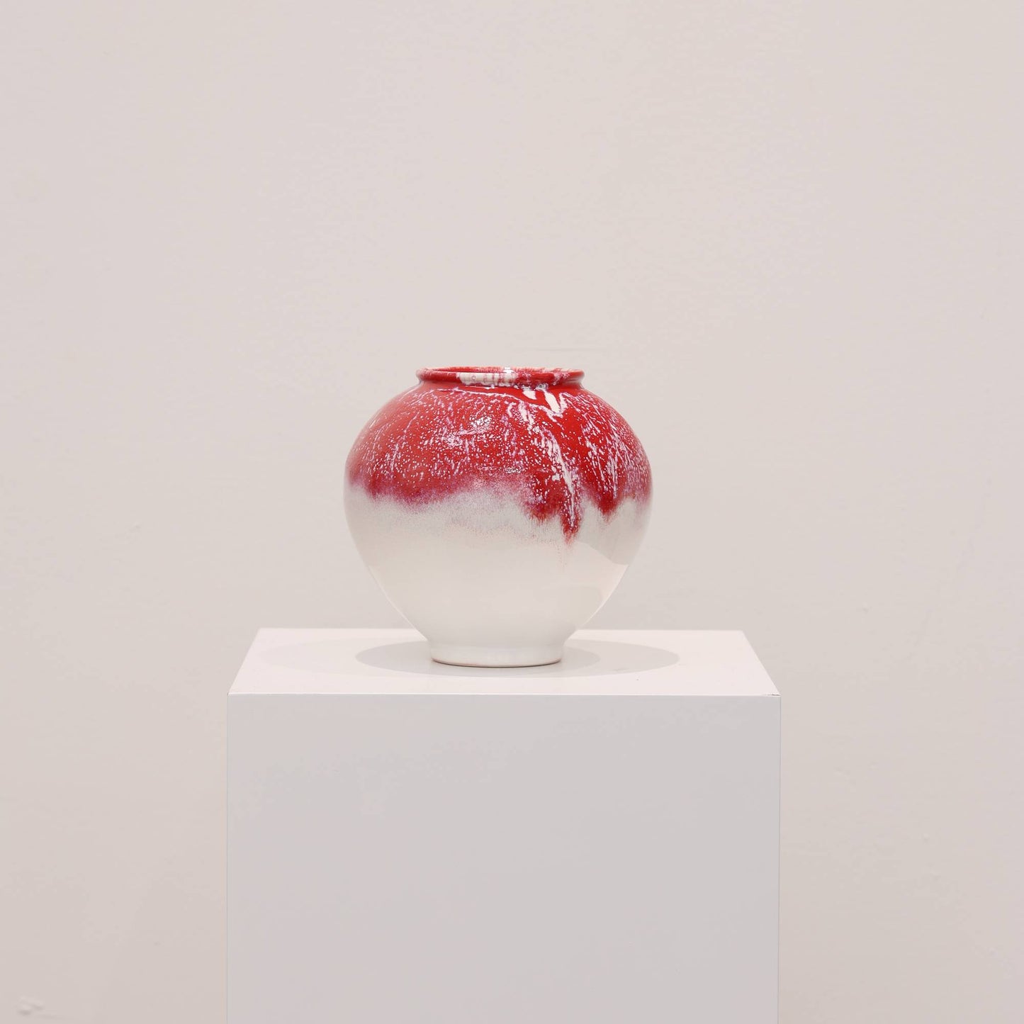 SAI 006 일광화(日光華) 달항아리 (Sun Bloom Moon Jar) 19cm