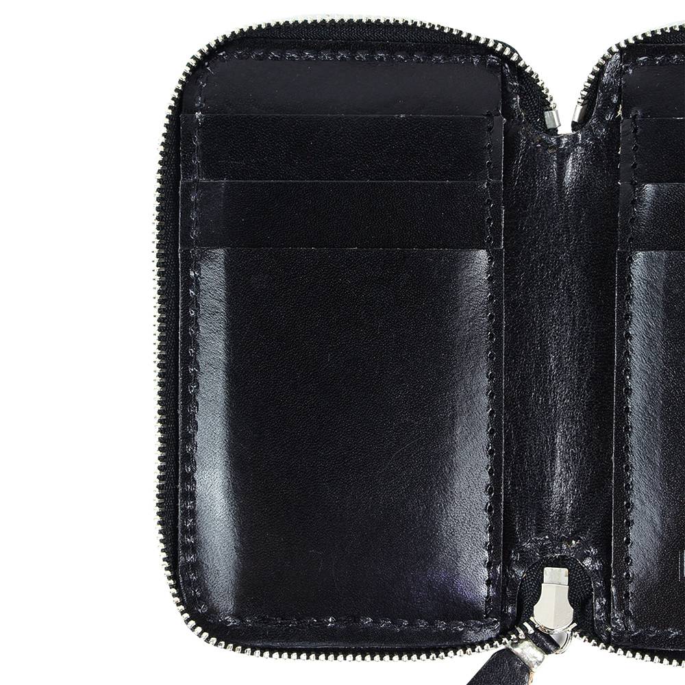 STUD WALLET - BLACK
