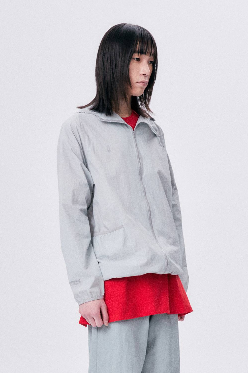 WINDBREAKER / BLUE GRAY - HALOMINIUM  할로미늄 - CAVA LIFE