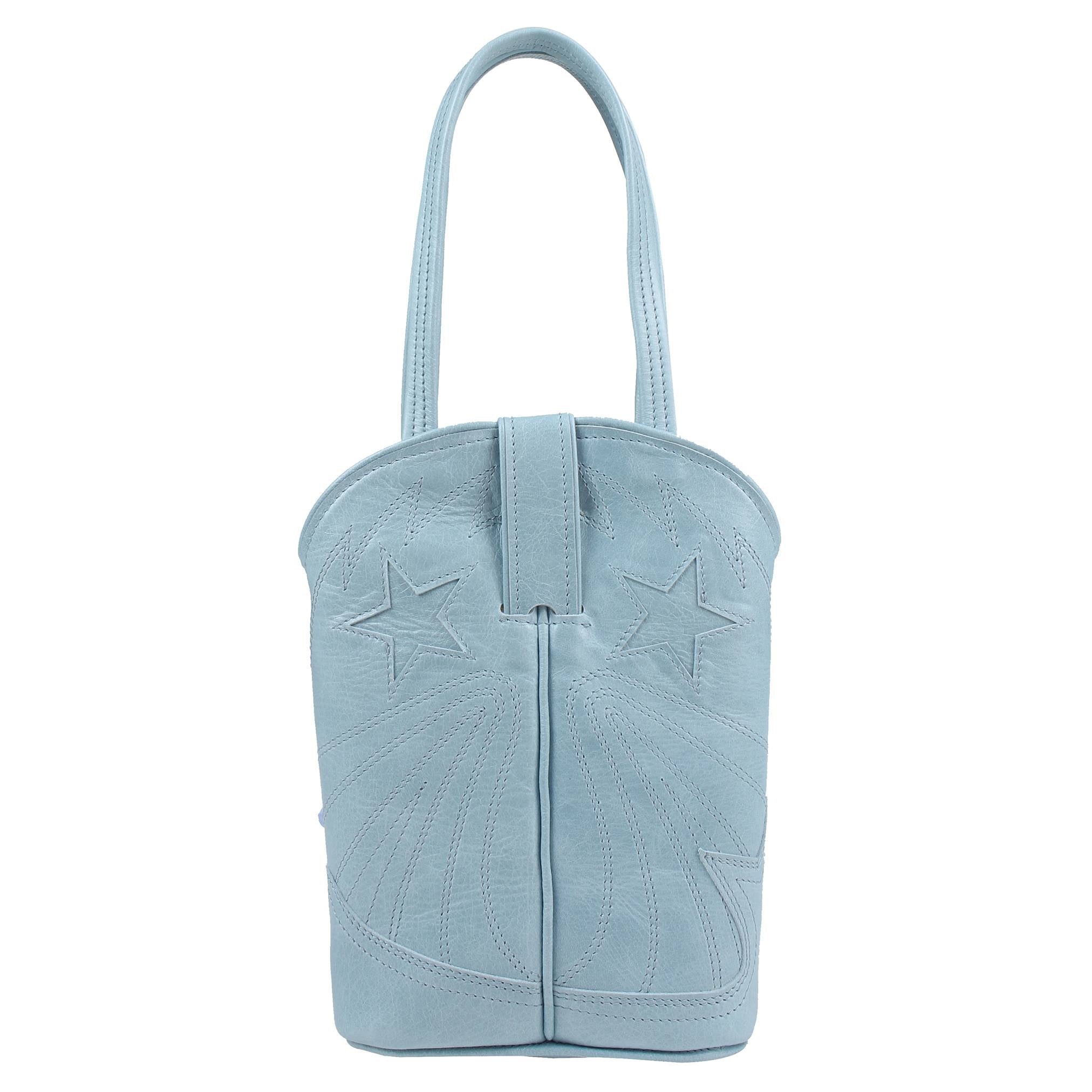 BOOTS PURSE - Sky blue - LOVE PARADE 러브퍼레이드 - CAVA LIFE