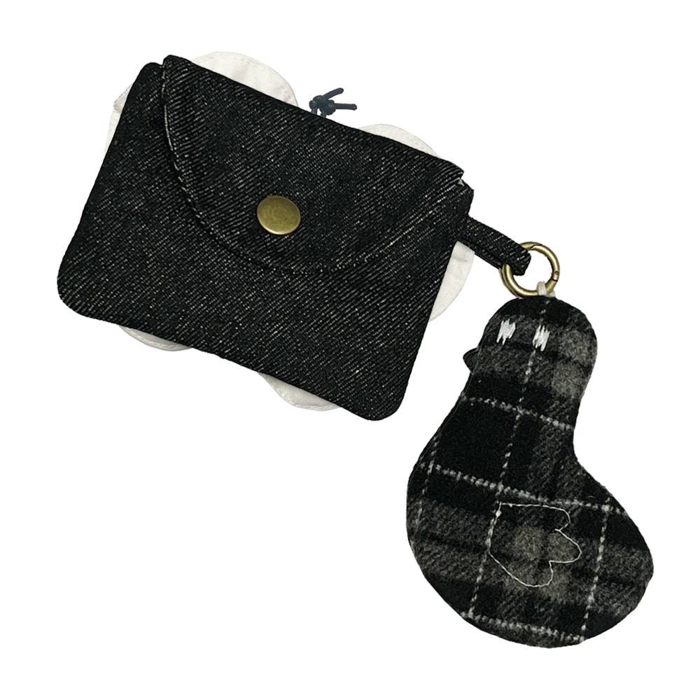 나비 수집 데님 카드지갑 NB013