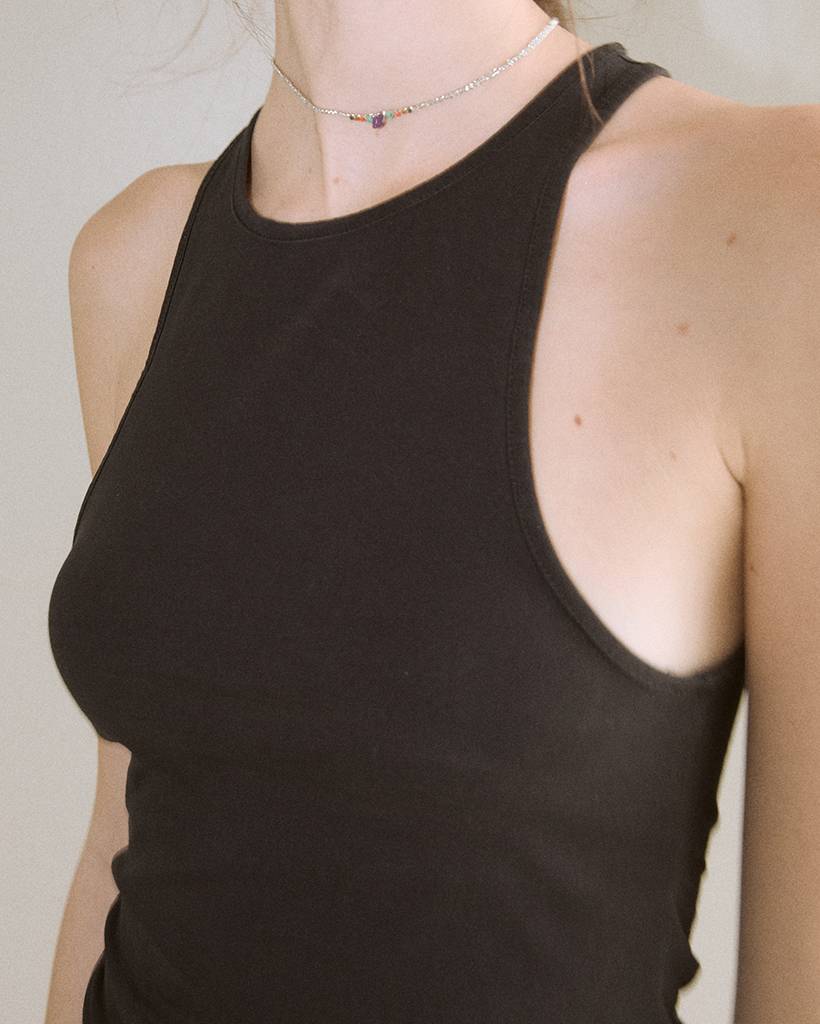 aztec recipe metallic crochet necklace