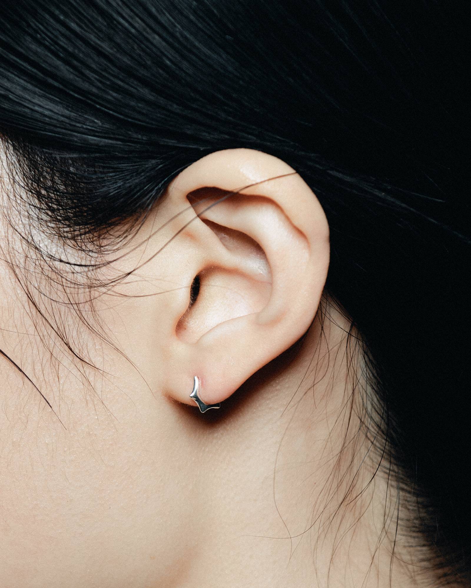 Sterling Silver Earring Set (Silver925)