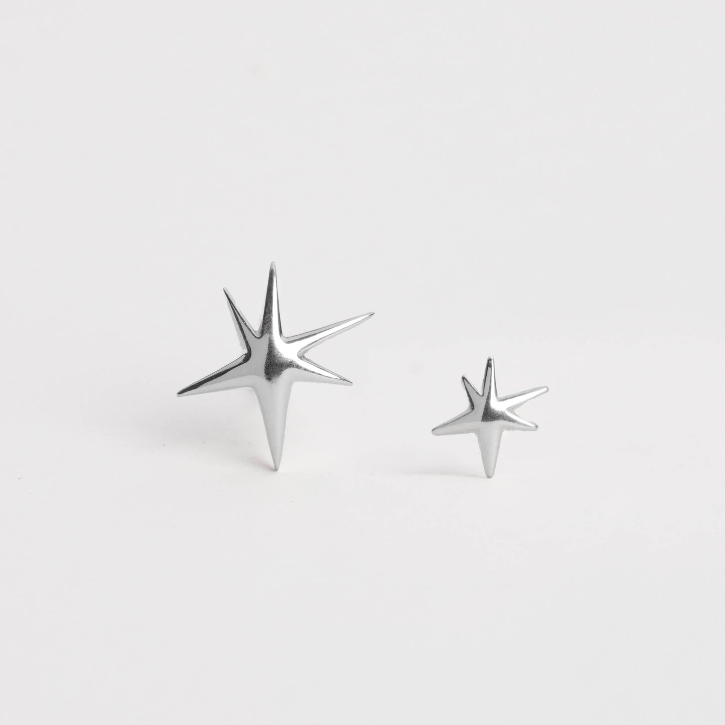 Star Stud Medium (Silver925)