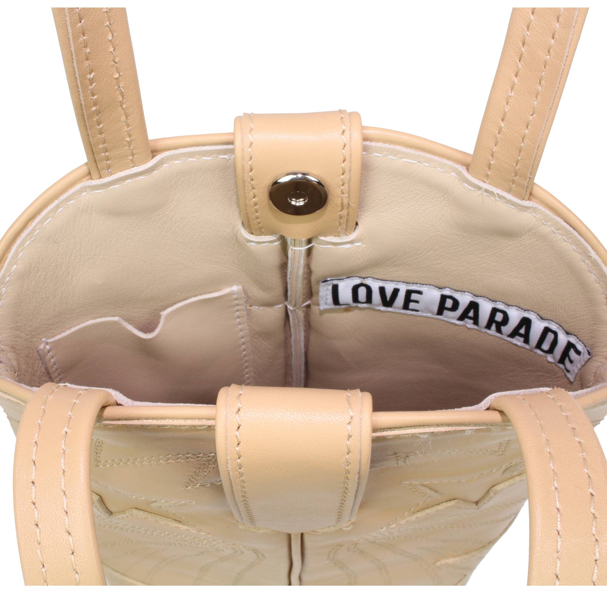 BOOTS PURSE - Sand - LOVE PARADE 러브퍼레이드 - CAVA LIFE