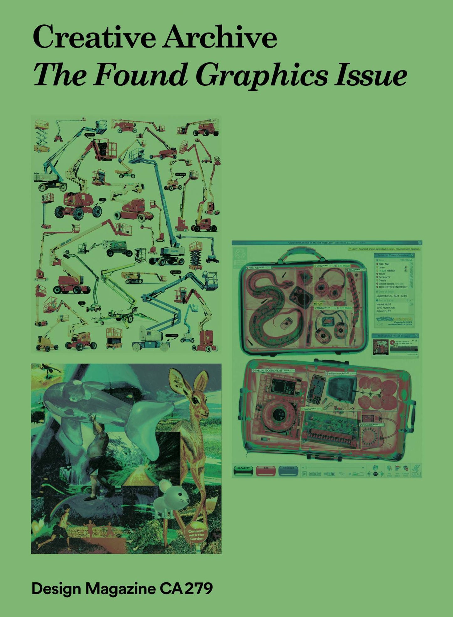 디자인 매거진 CA 279 The Found Graphics Issue (우연의 미학)