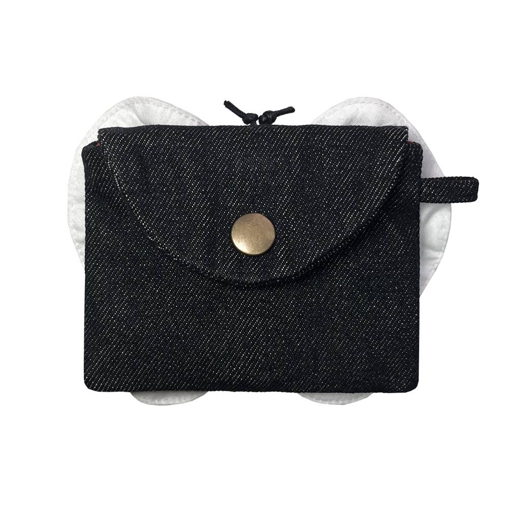 나비 수집 데님 카드지갑 NB003R