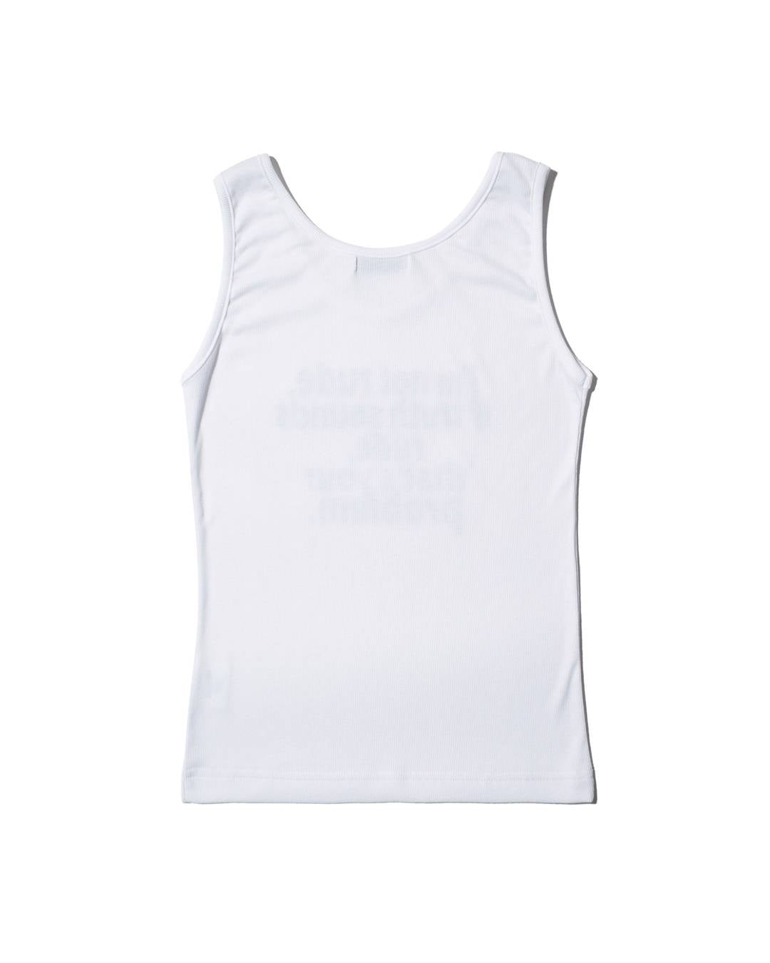 RUDE Sleeveless (WHITE)
