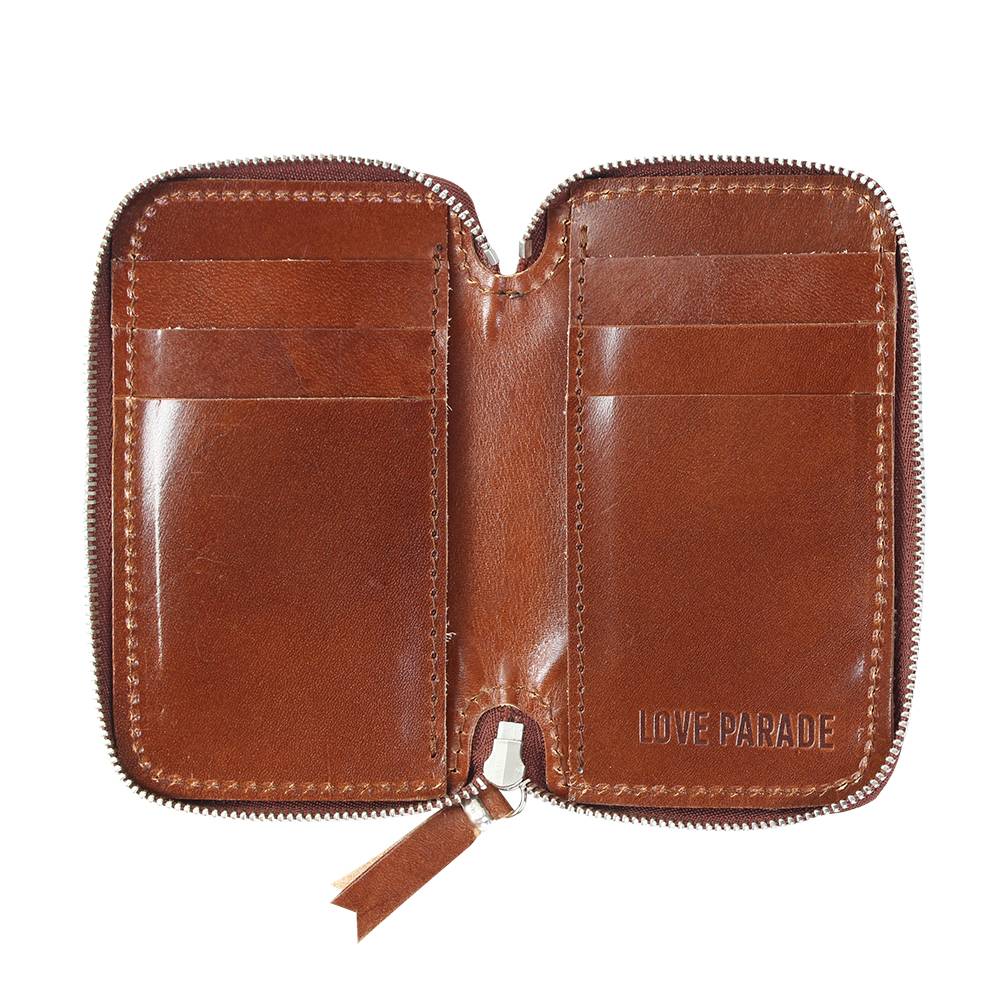 STUD WALLET - Brown