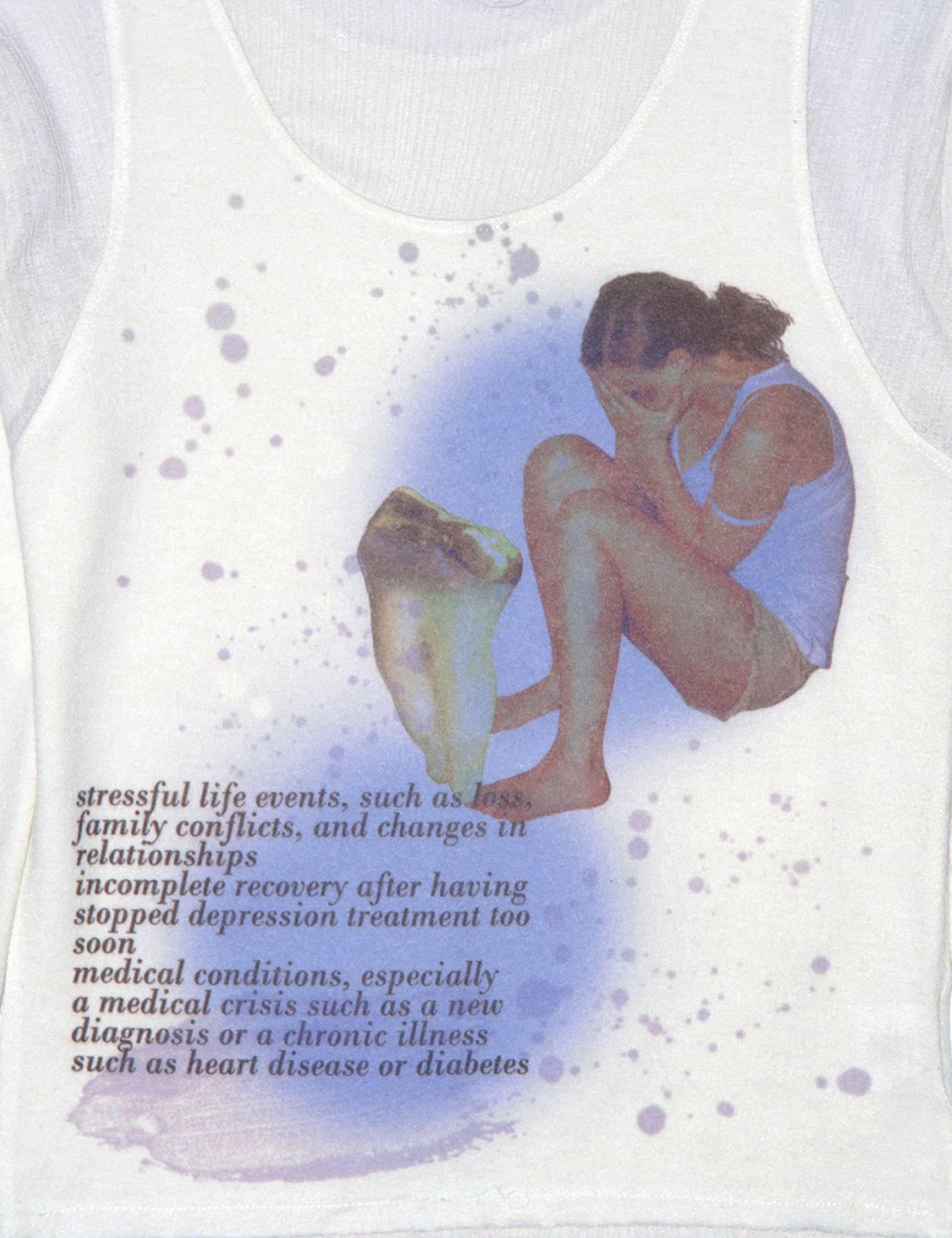 Anxiety disorder long sleeve IVORY - KATER 카터 - CAVA LIFE