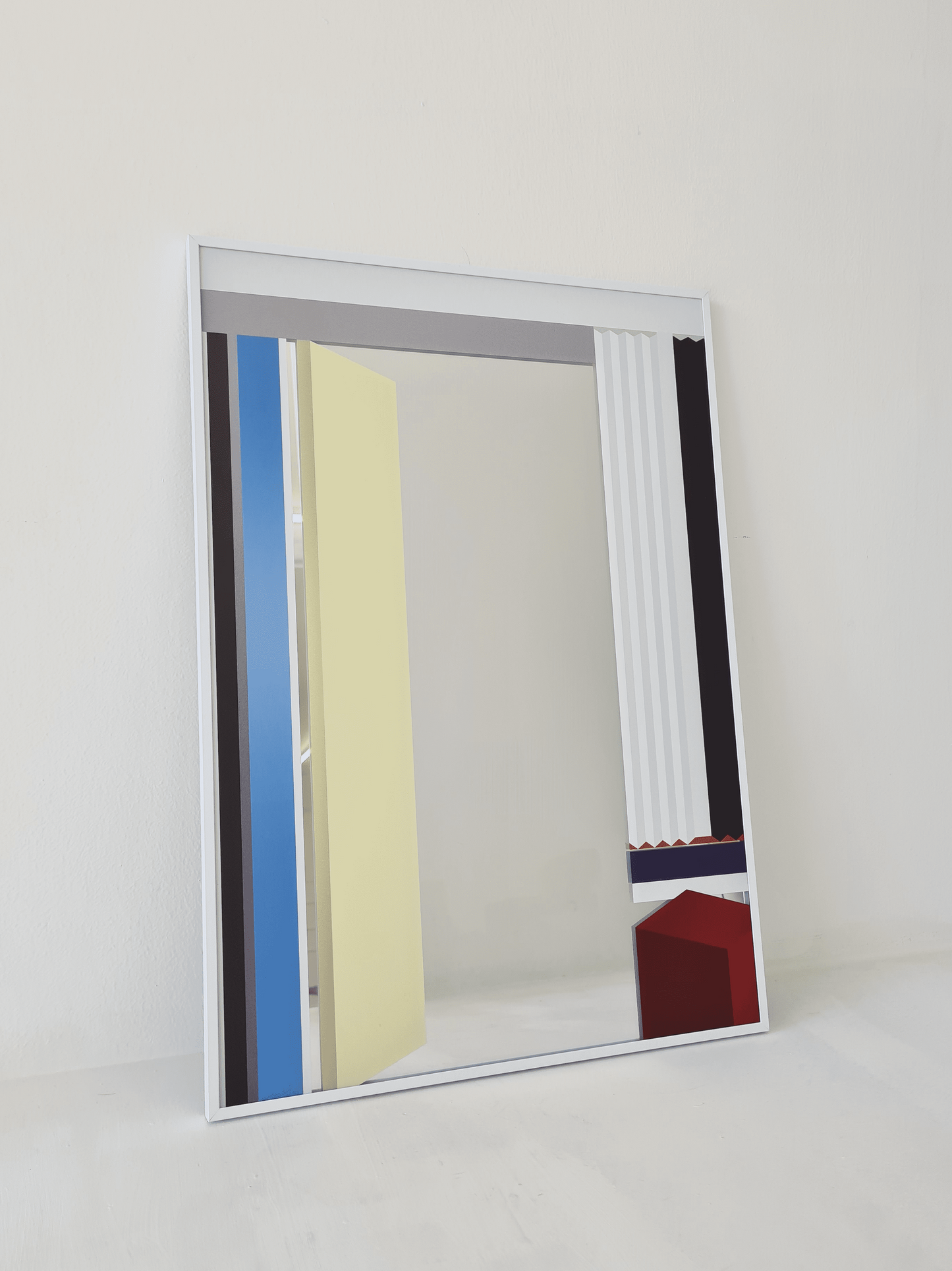 직선의 문 포스터 거울_B3