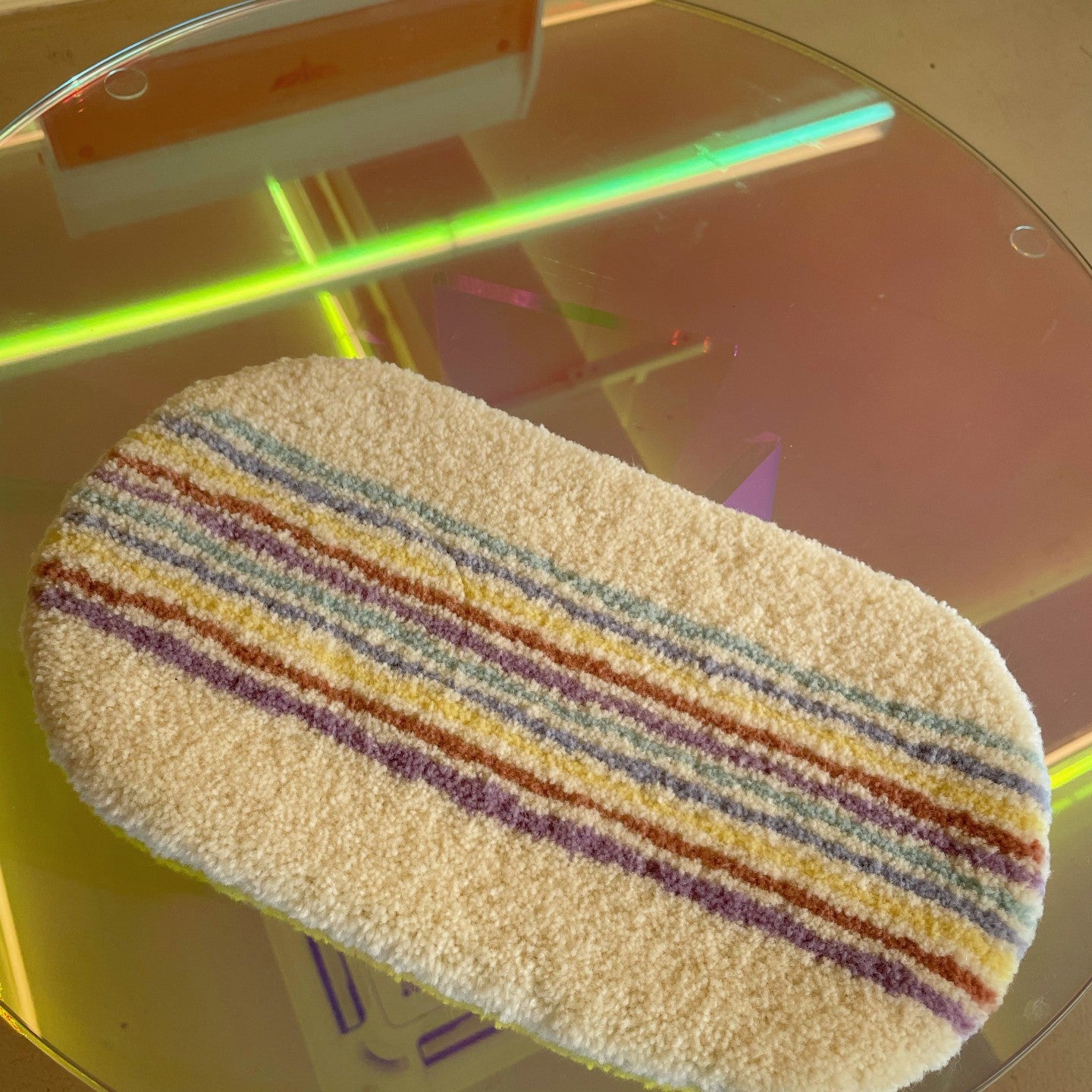 색동 무지개 러그 - Son Danbee/STUDIO AAROC 손단비/스튜디오 아록 - CAVA LIFE