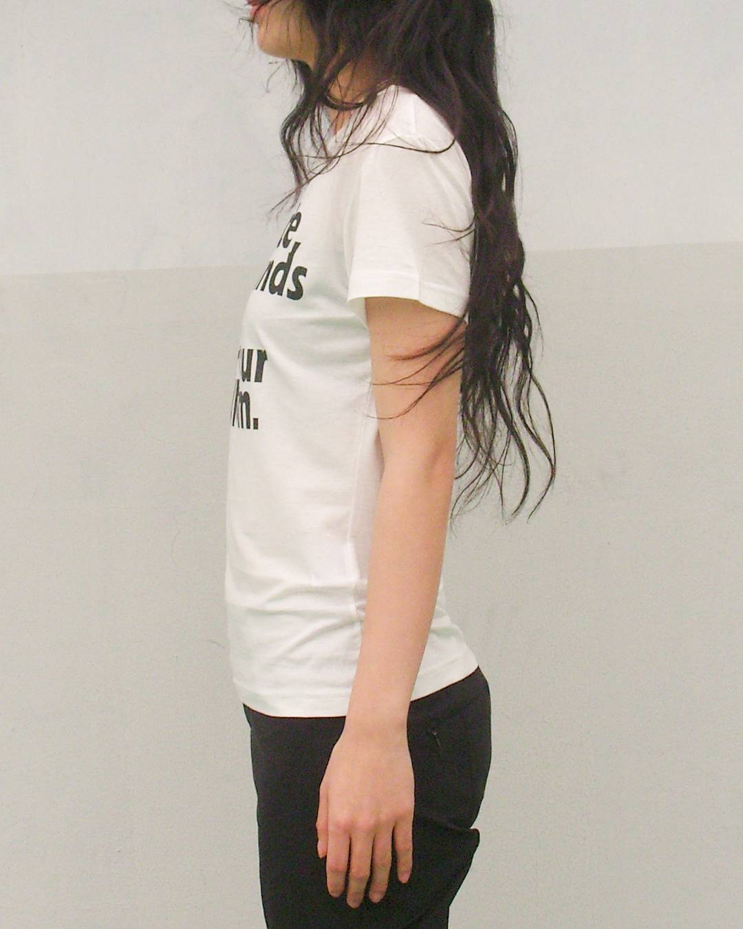 RUDE Half Sleeve T-shirt (WHITE)