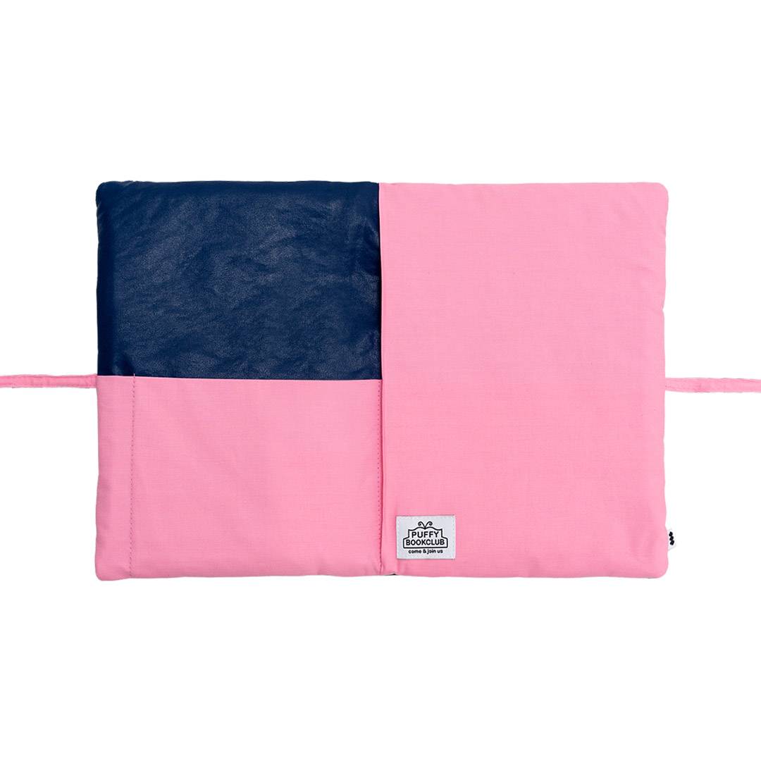 Jumping Star Pouch (pink/navy)
