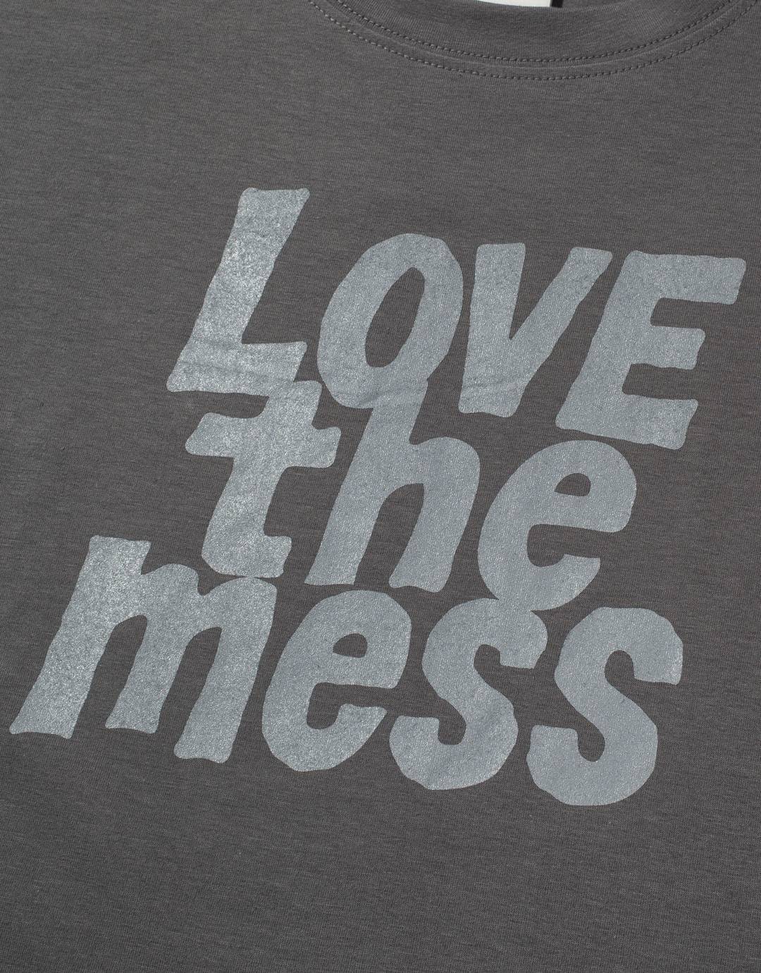 LTM Crop T-shirt (DARK GREY)