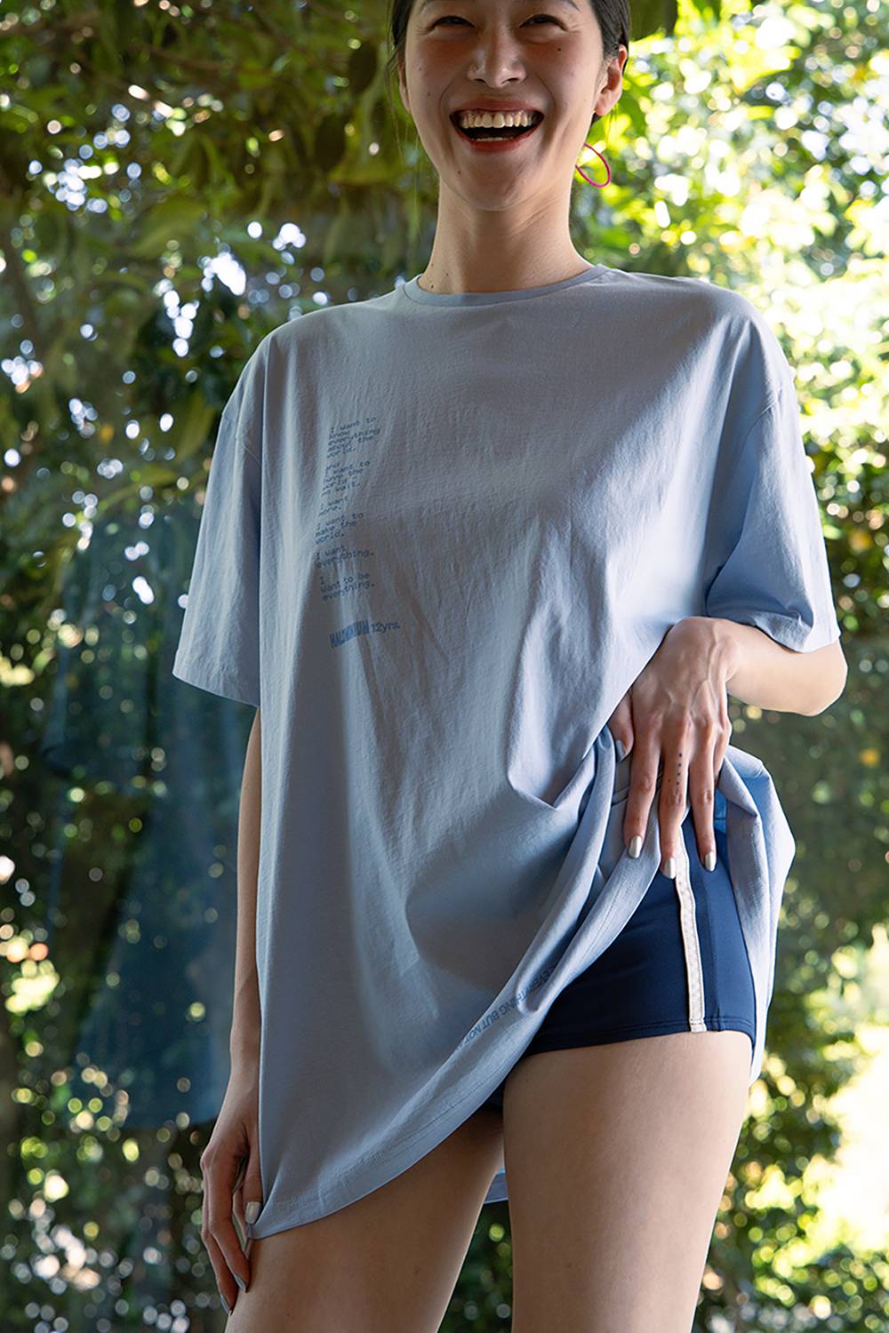 LINE SWIM BOTTOM / NAVY