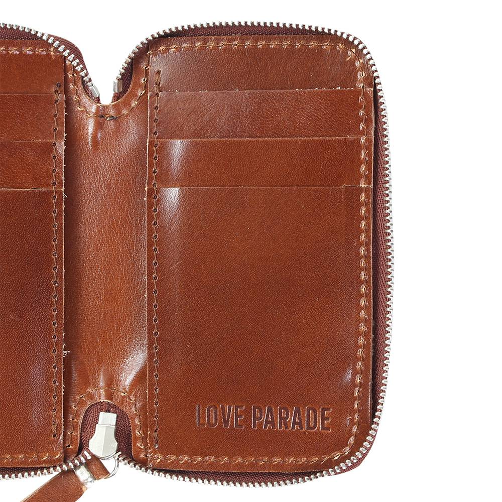 STUD WALLET - Brown
