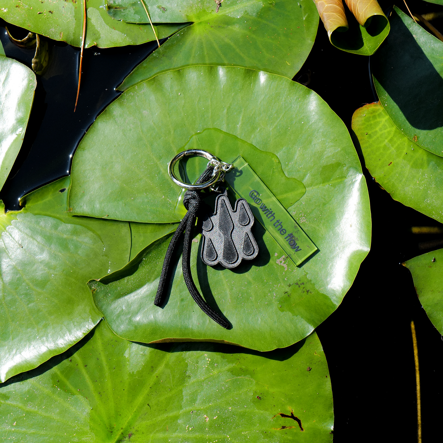 수 사주 개운 키링 / Go with the flow