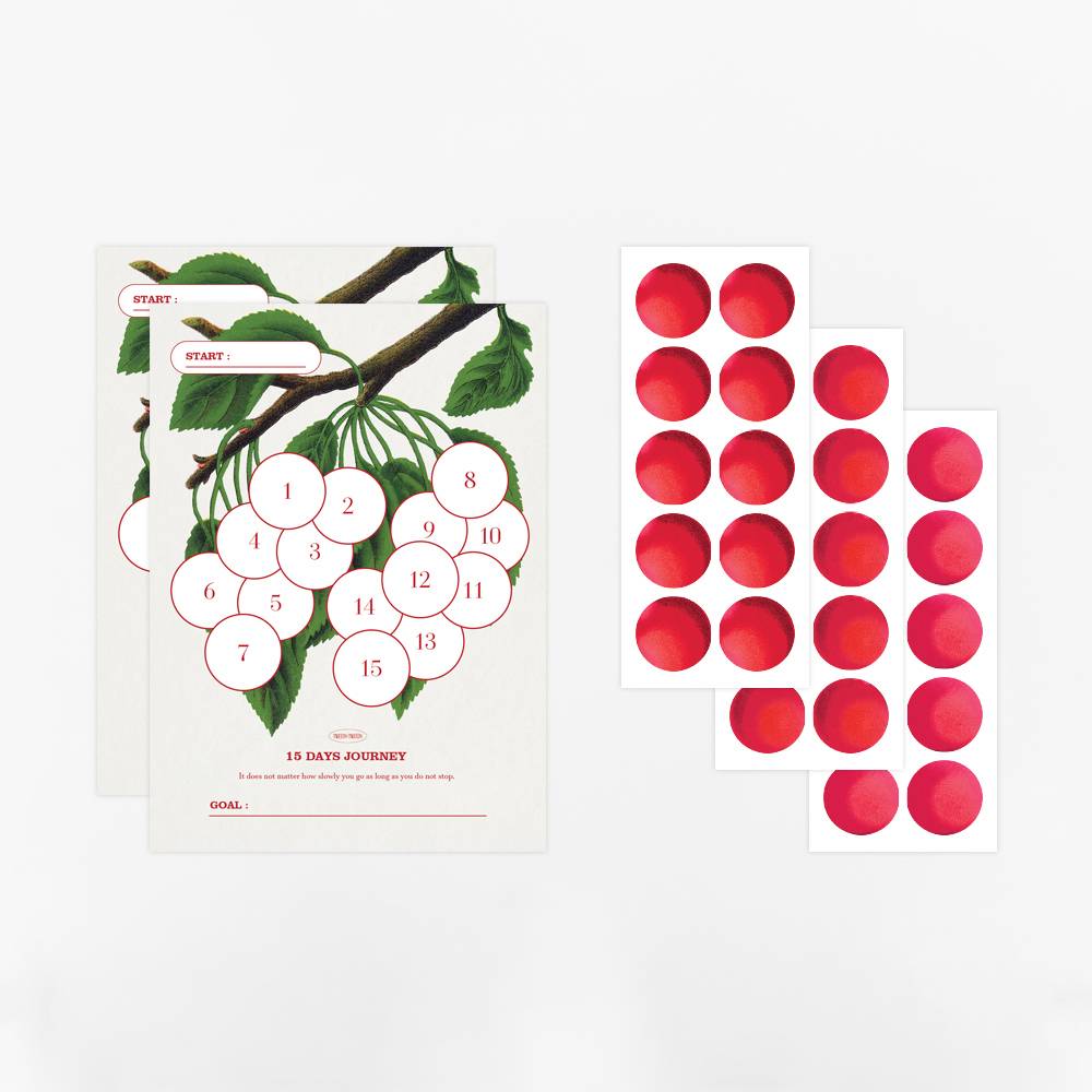 JUST A WISH - 15 DAYS (목표달력 스티커)