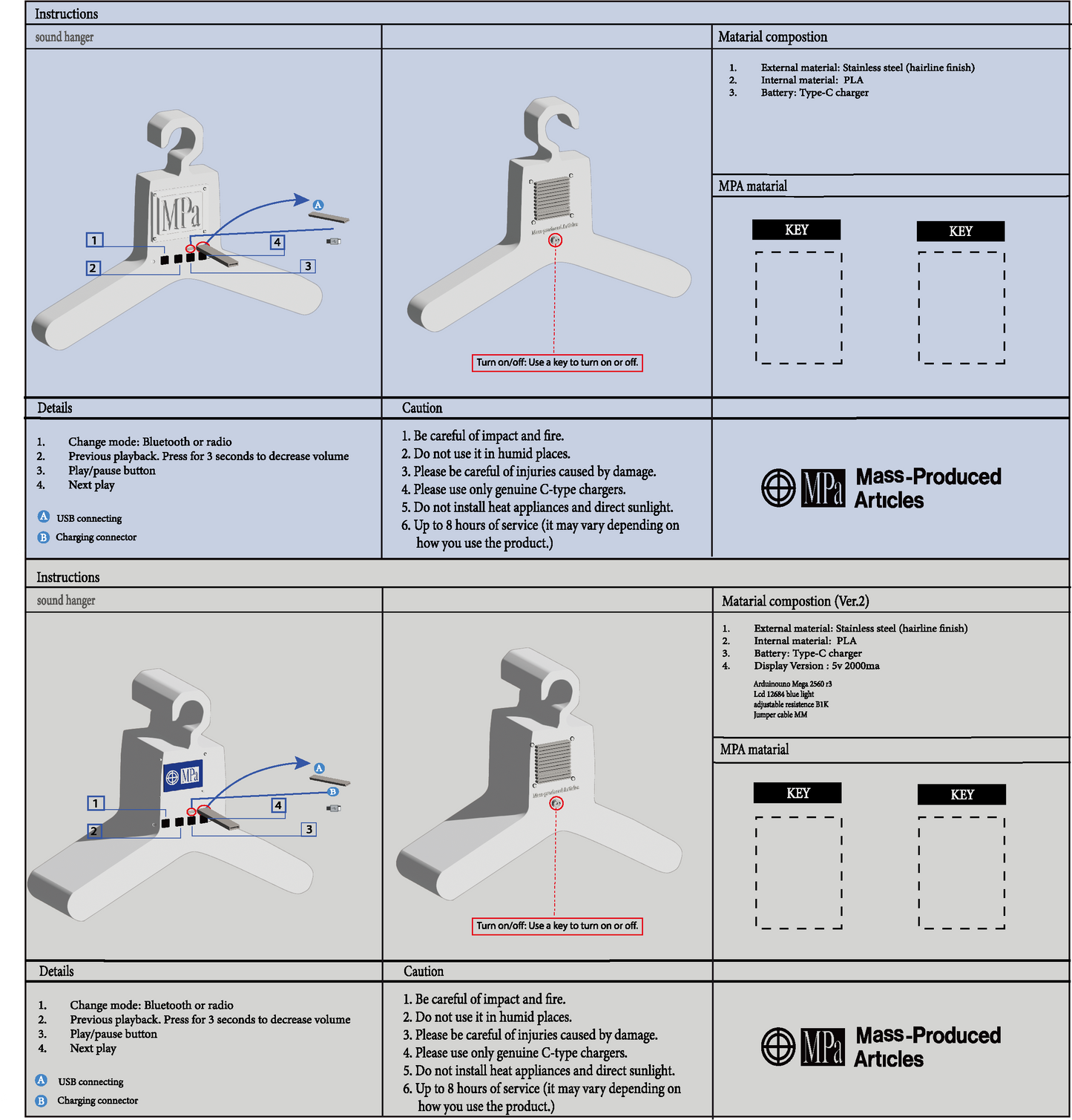 [PLASTICPRODUCT] MPa SOUND HANGER