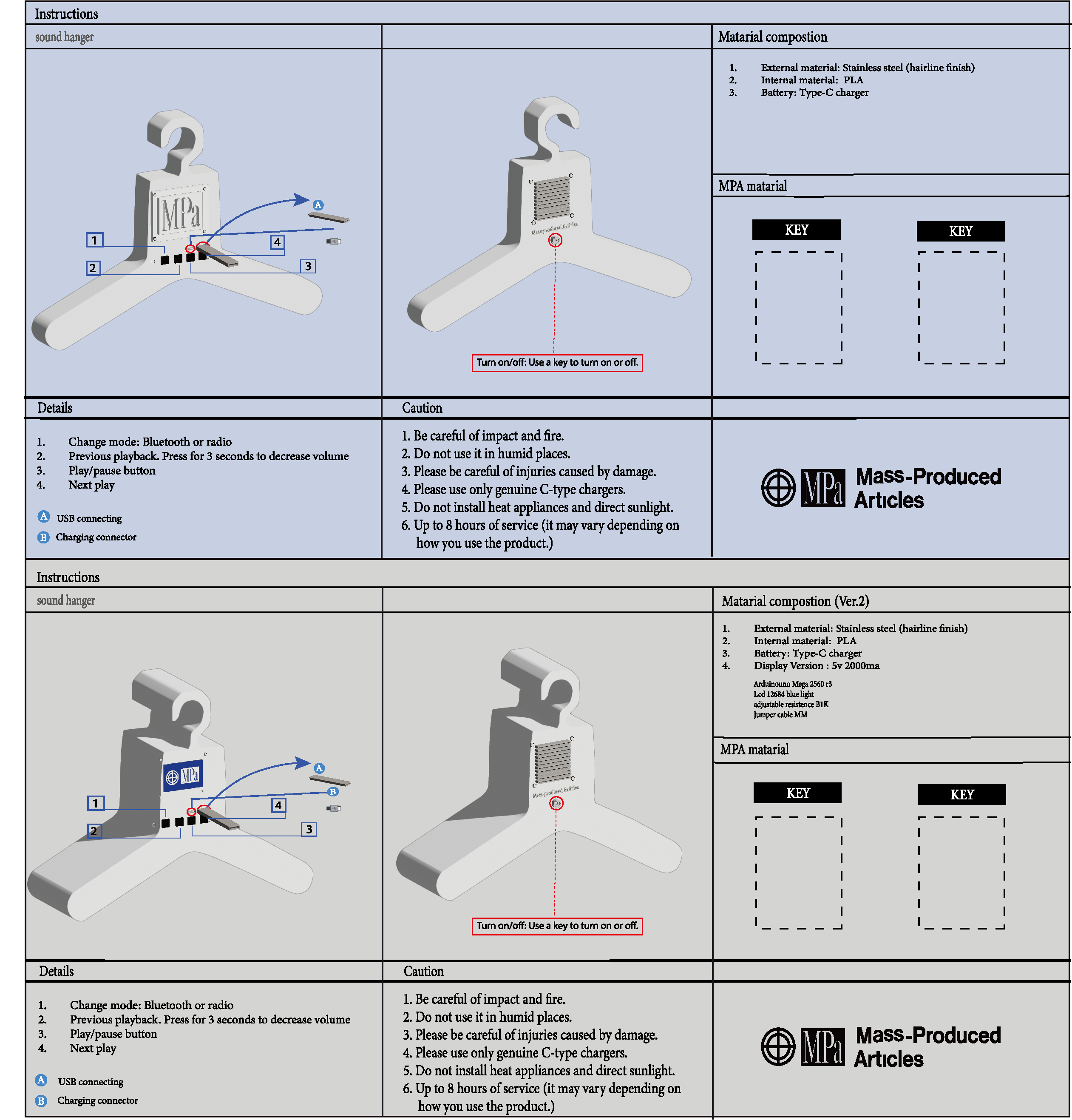 [PLASTICPRODUCT] MPa SOUND HANGER
