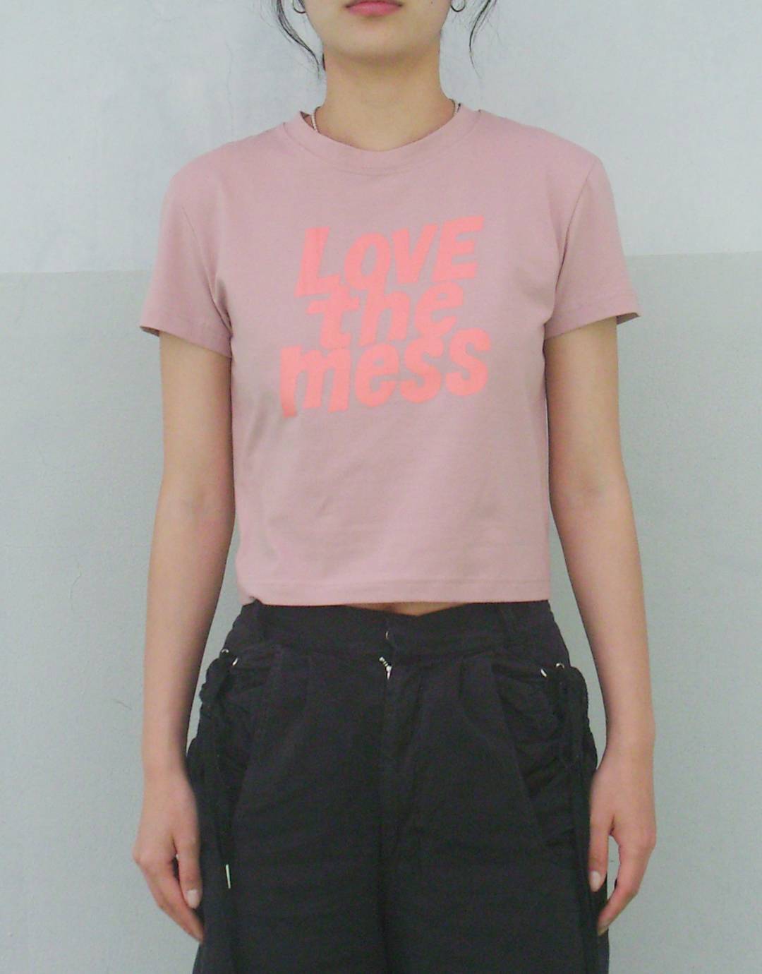 LTM Crop T-shirt (INDIE PINK)