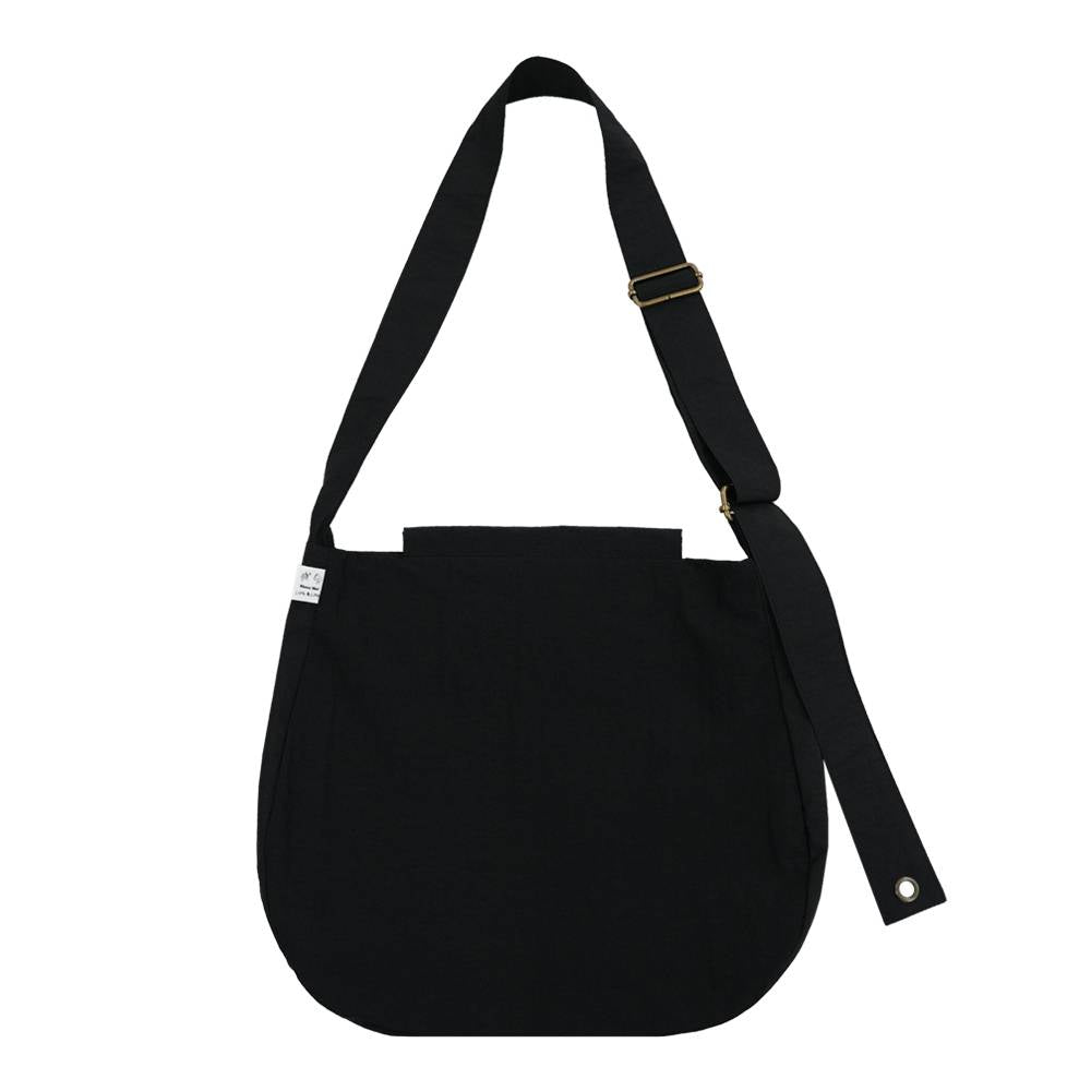 립스탑 나일론 크로스백 Black - Whimsy Mind 윔지마인드 - CAVA LIFE