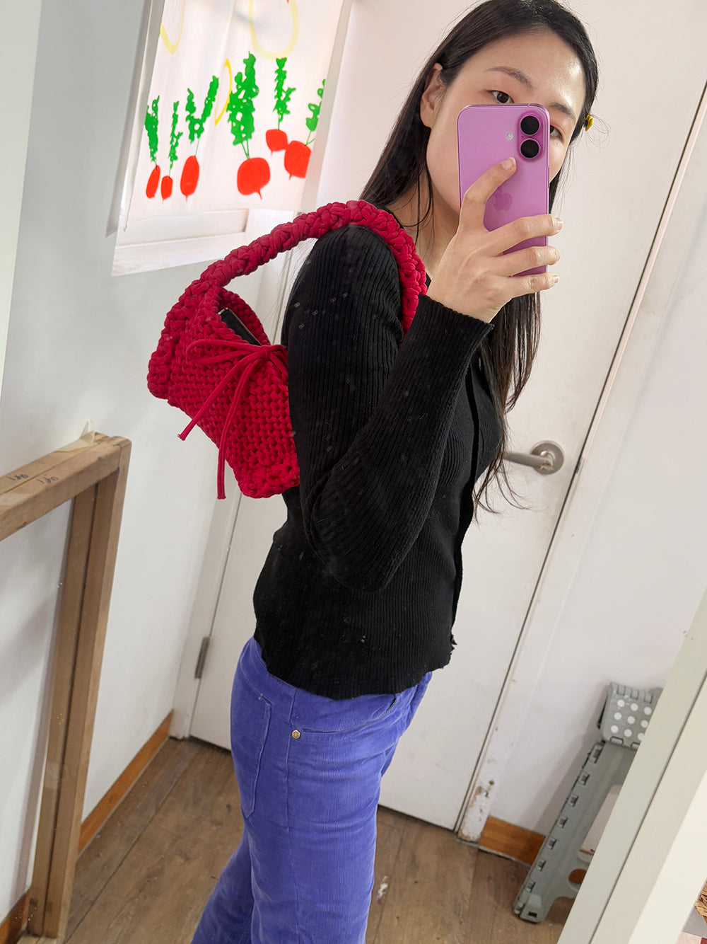 Tinto Shoulder Bag 틴토 숄더 백 - Red