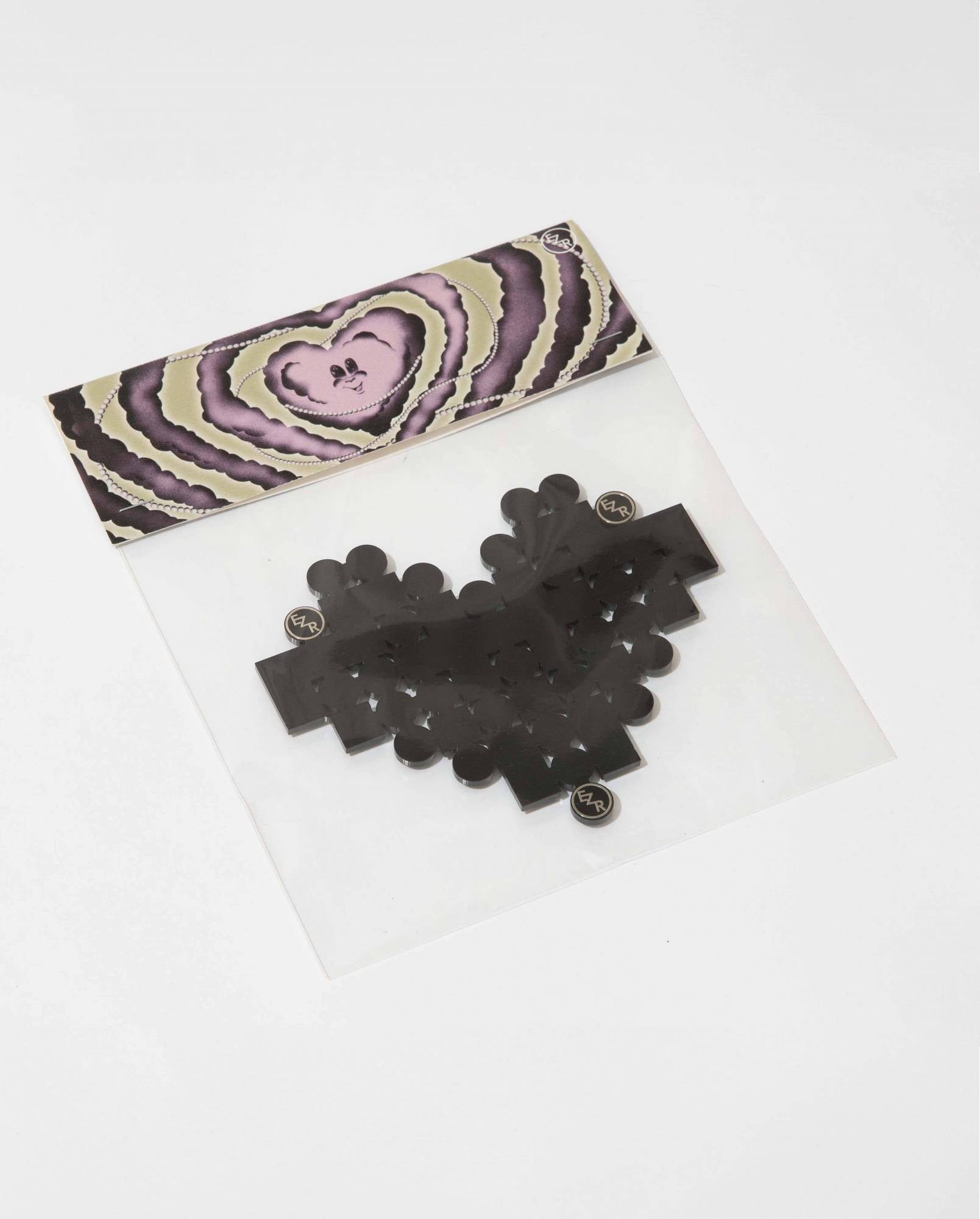 BLACK HEART COASTER - E-ZR 그룹 이지알 - CAVA LIFE