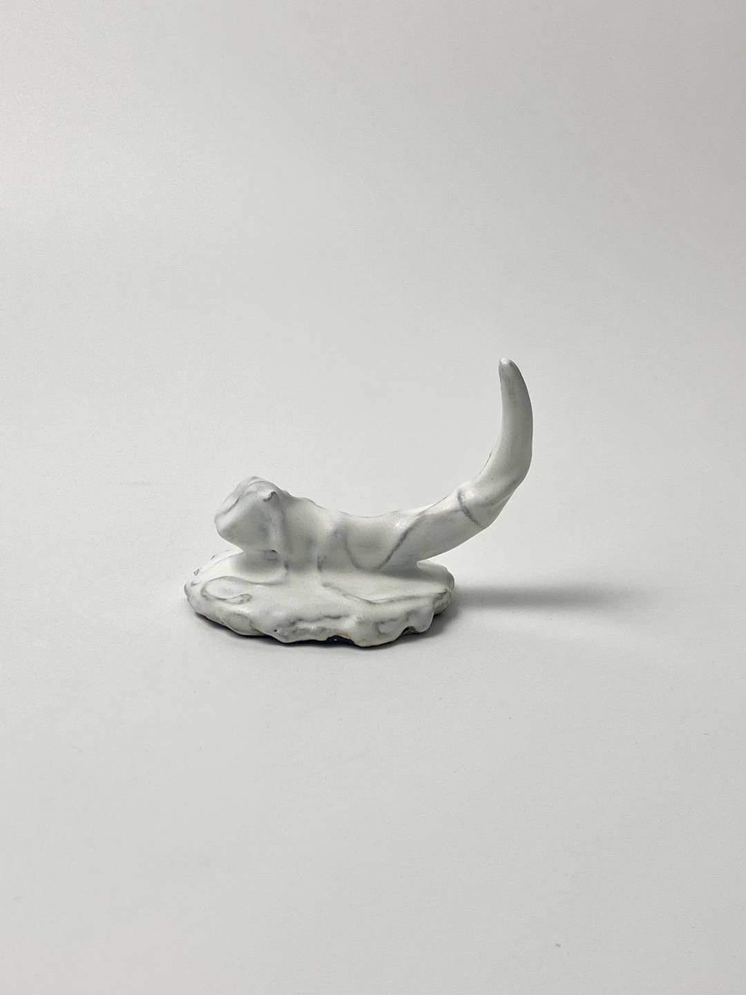 Rib of soil - natural white