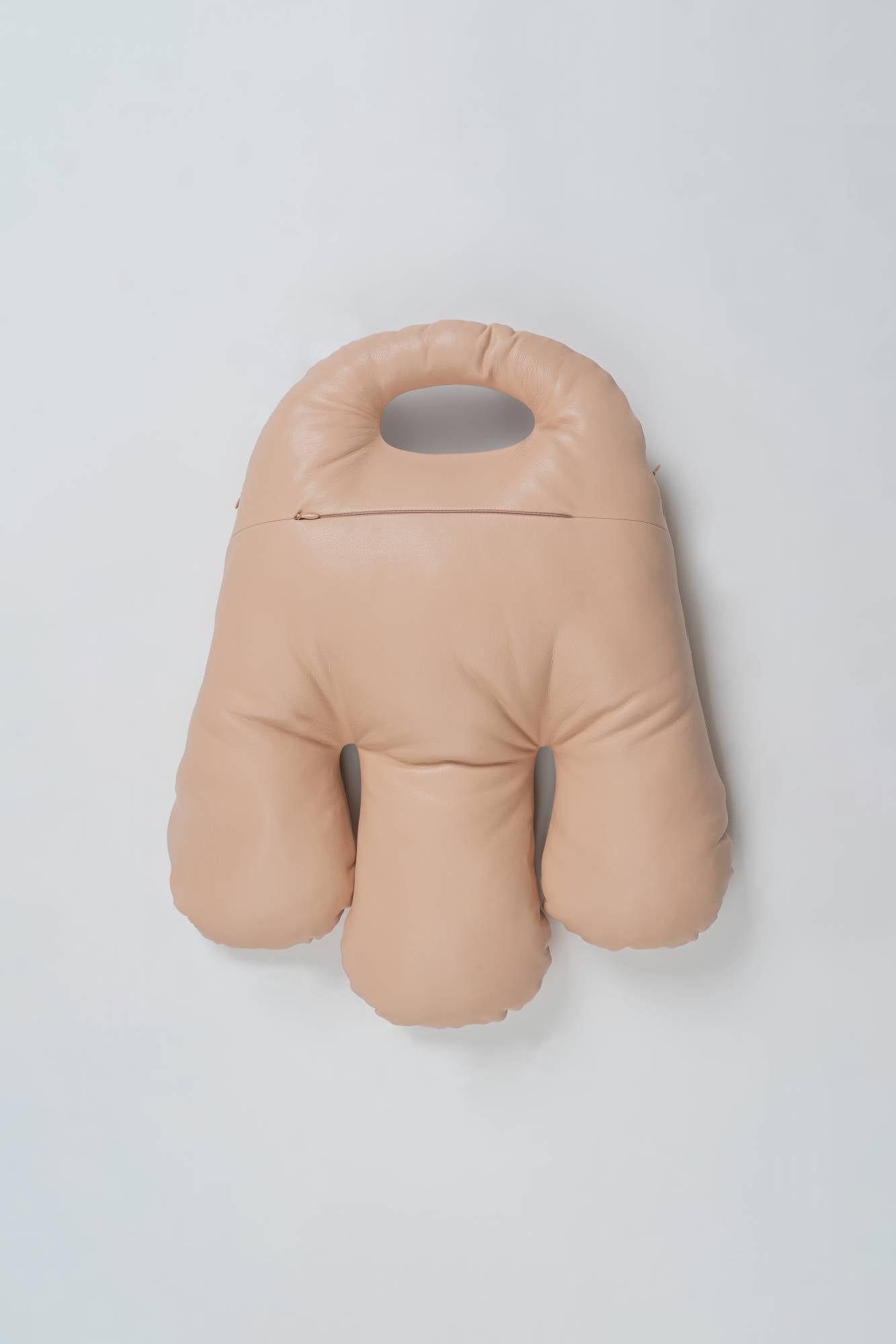 Hand Bag (L) - peach