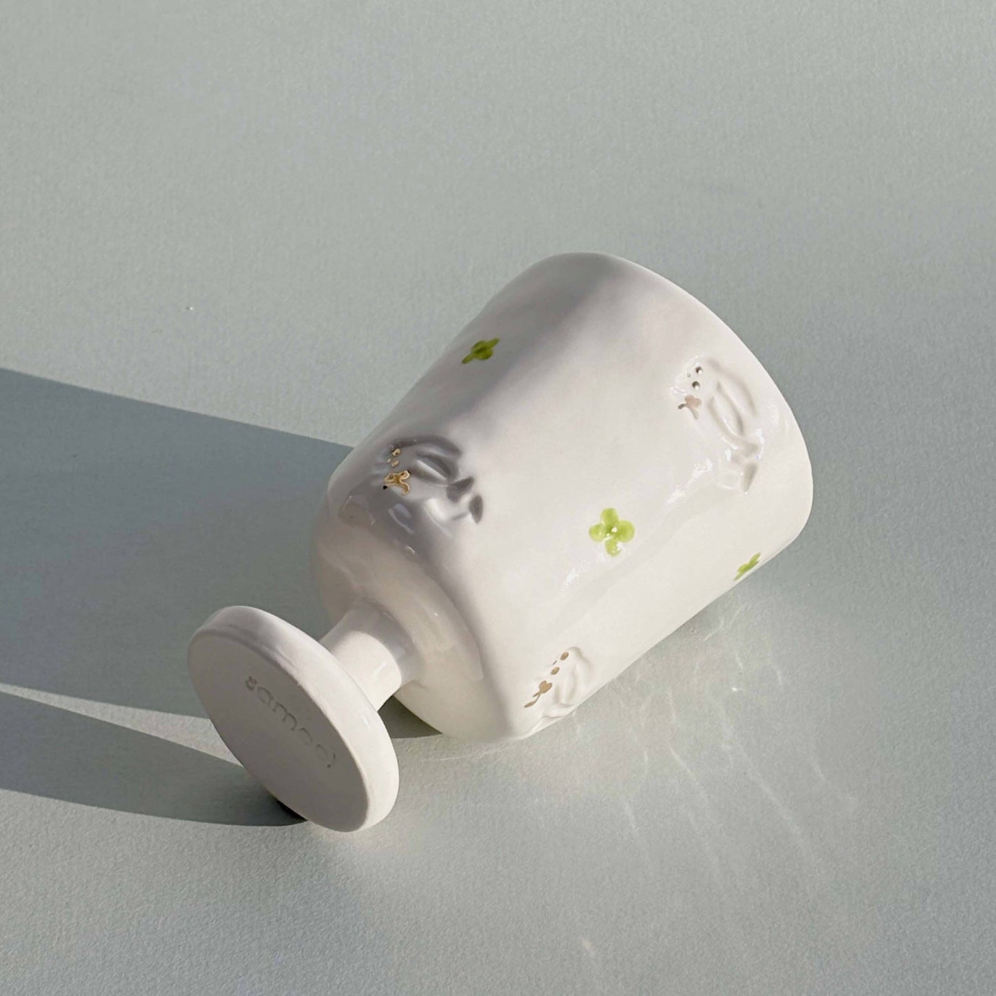 Clover-rabbit goblet