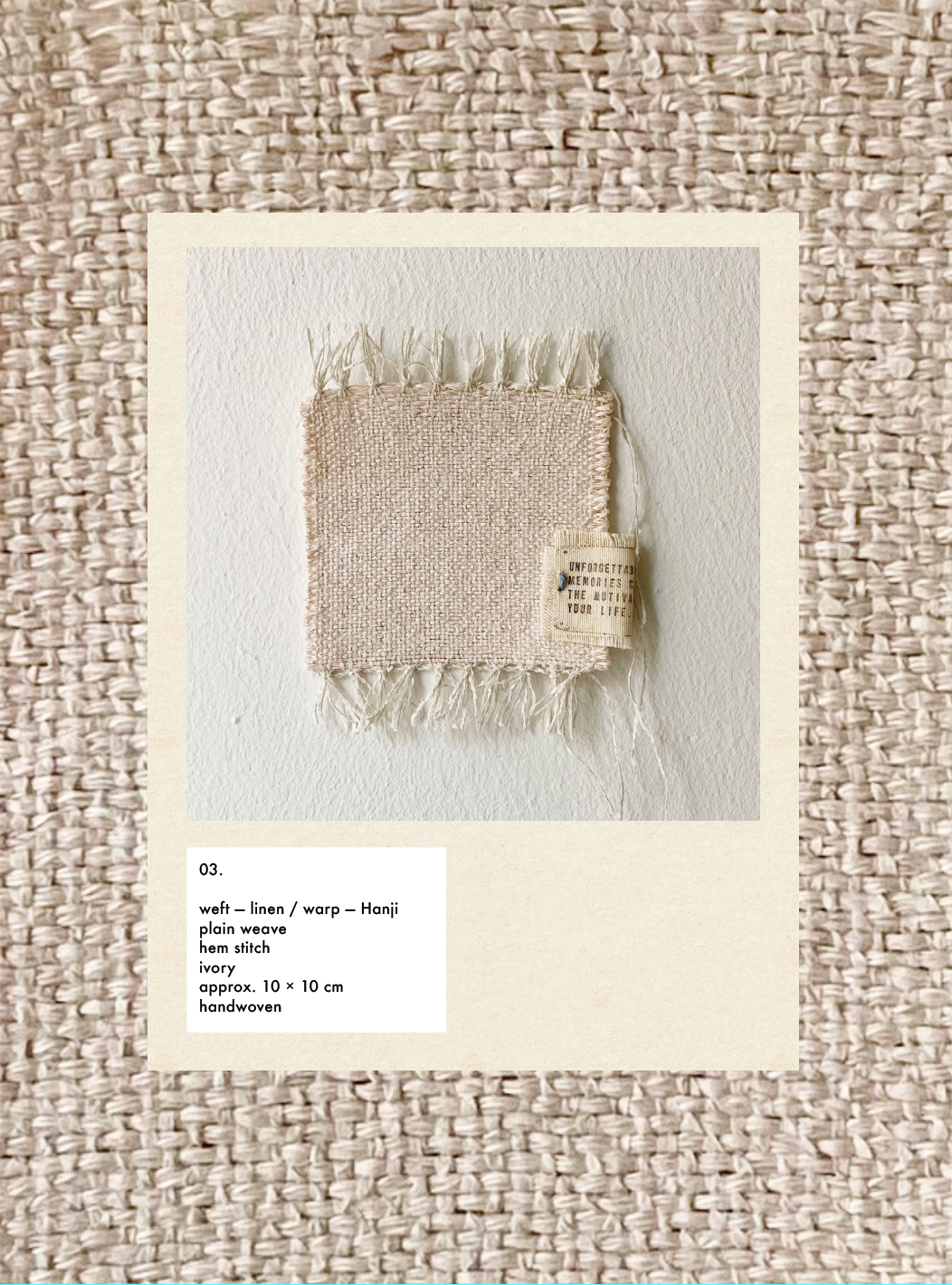 Fragments of still moments coaster [12types]