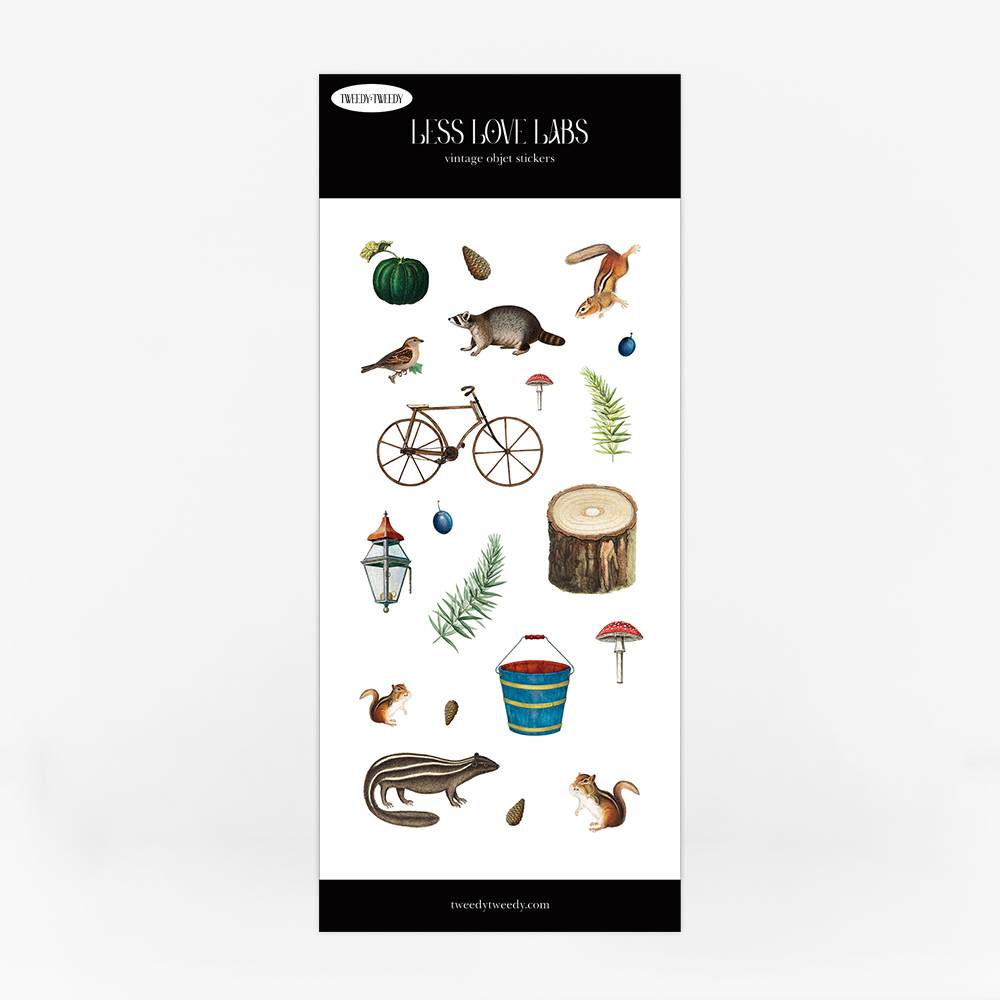 LESS LOVE LABS - BACKYARD (투명 씰스티커)