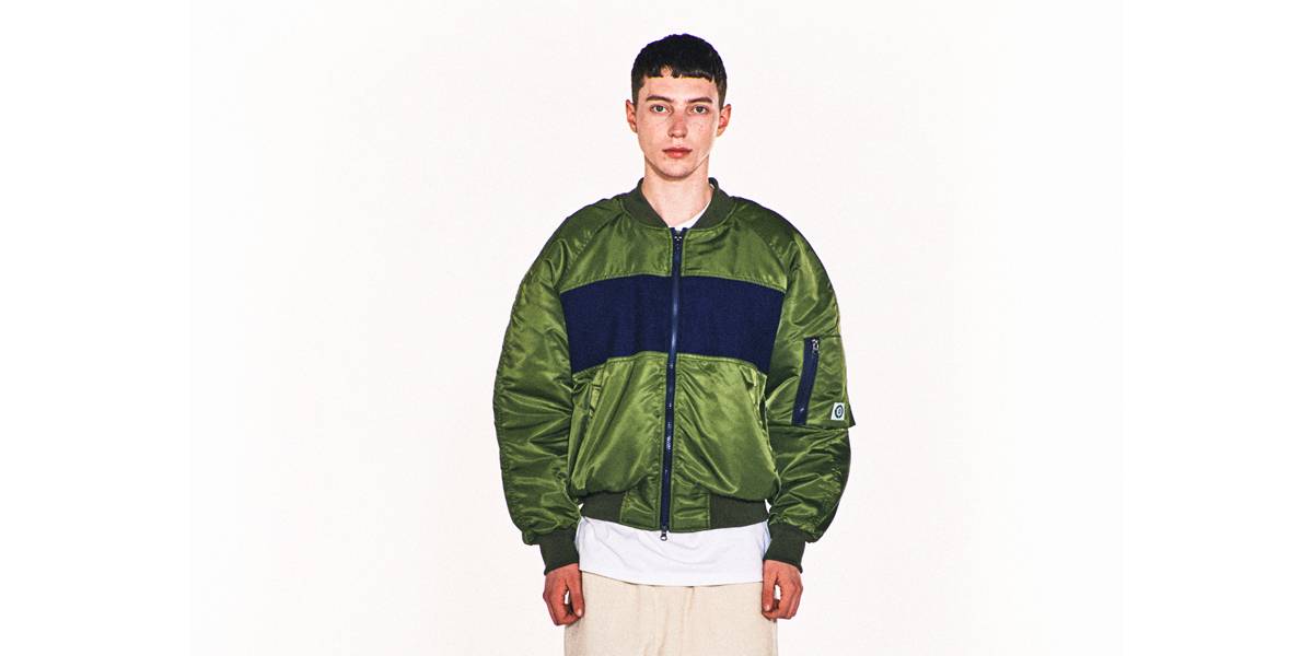 MAGE MA-1 BOMBER JACKET (NAVY)