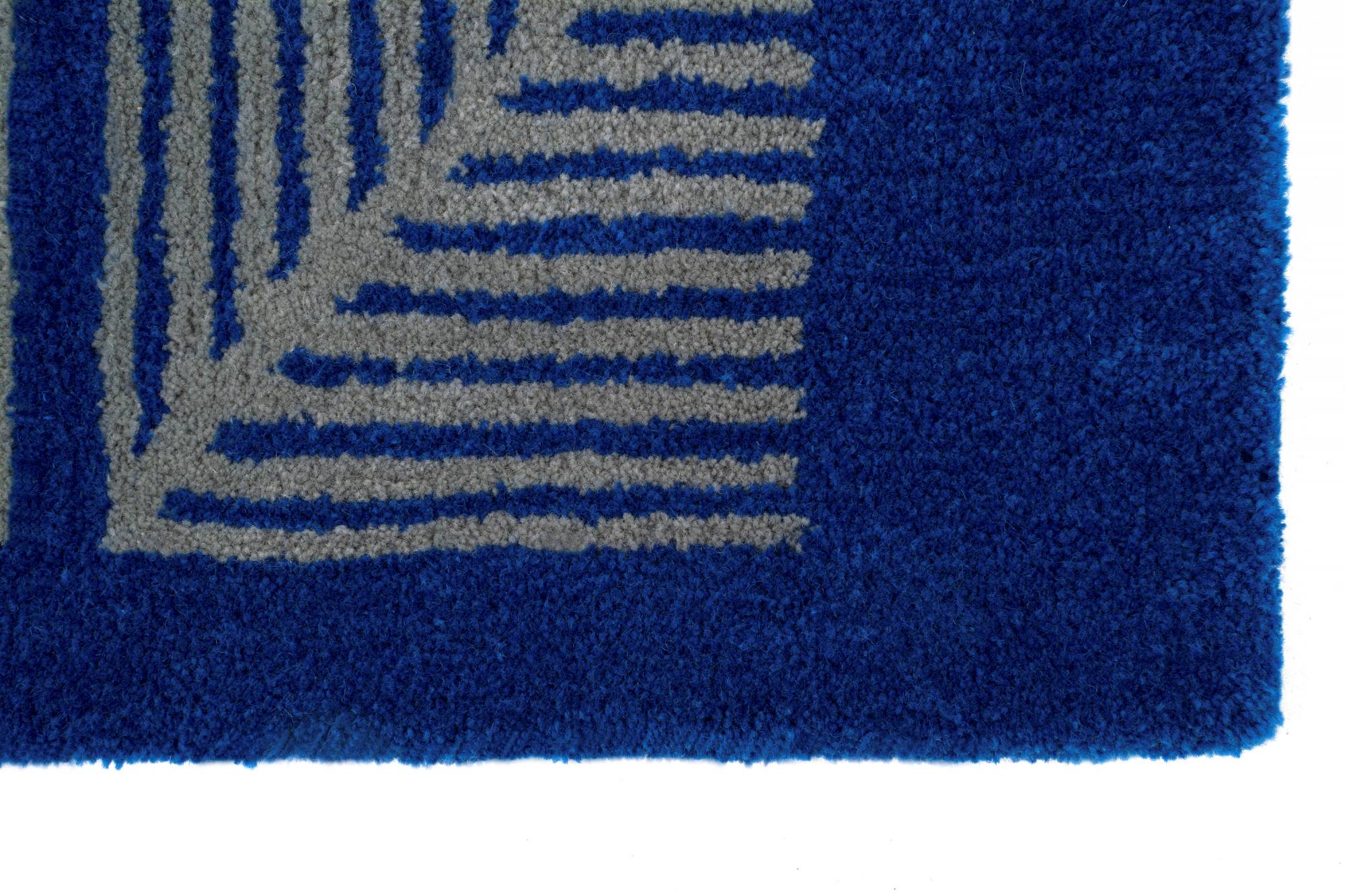 짧은 빗금문 러그