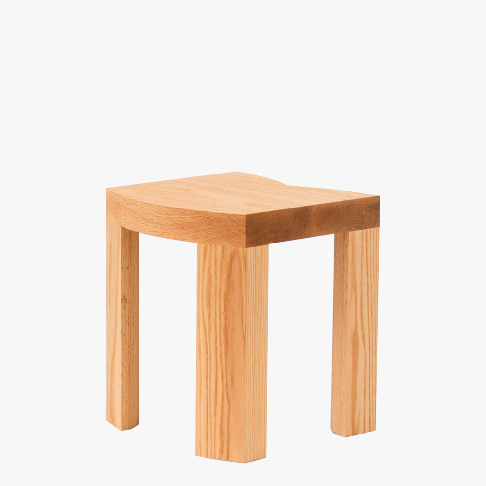 MMM Stool | Red Oak