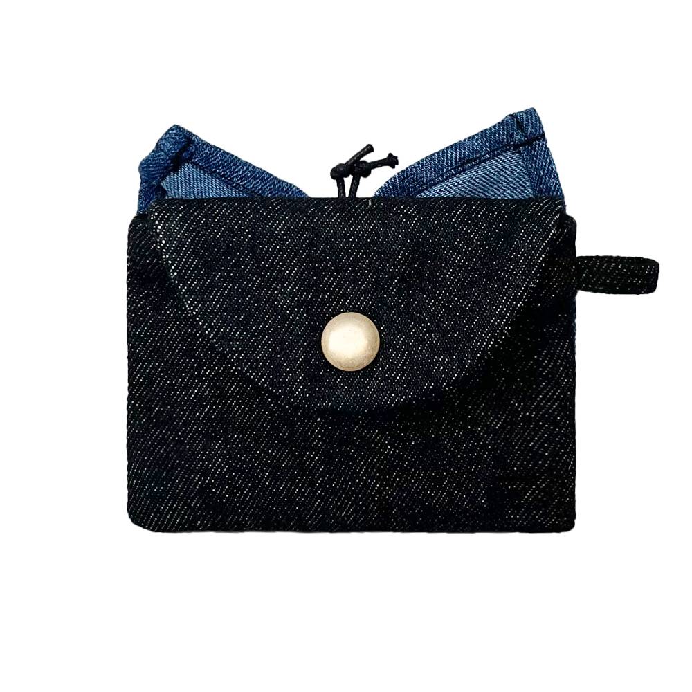 나비 수집 데님 카드지갑 nb001 - Whimsy Mind 윔지마인드 - CAVA LIFE