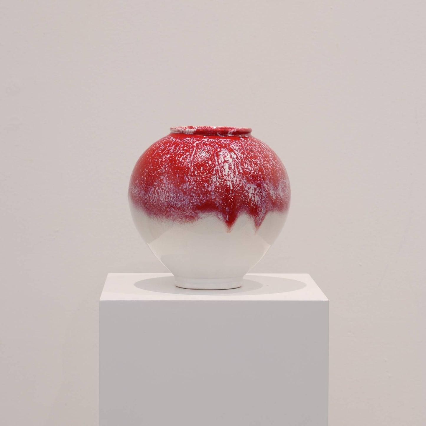 SAI 006 일광화(日光華) 달항아리 (Sun Bloom Moon Jar)