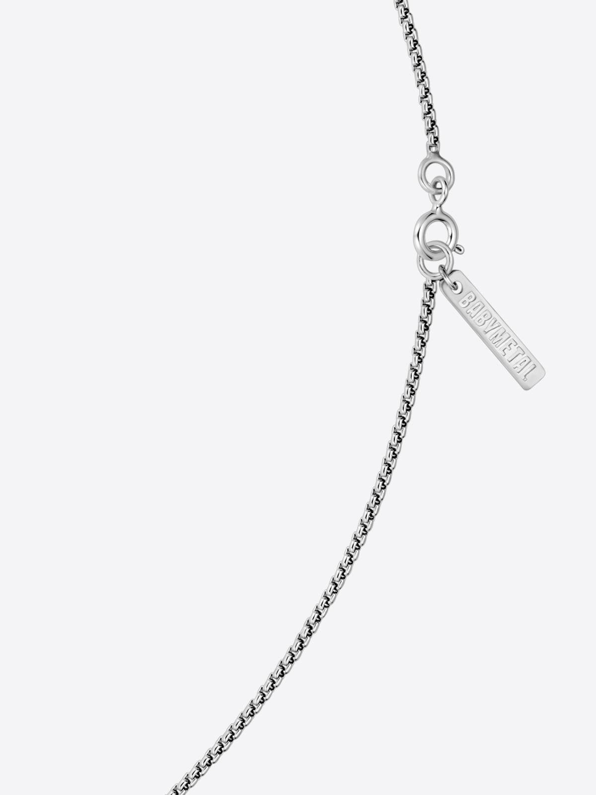 박스 체인 목걸이