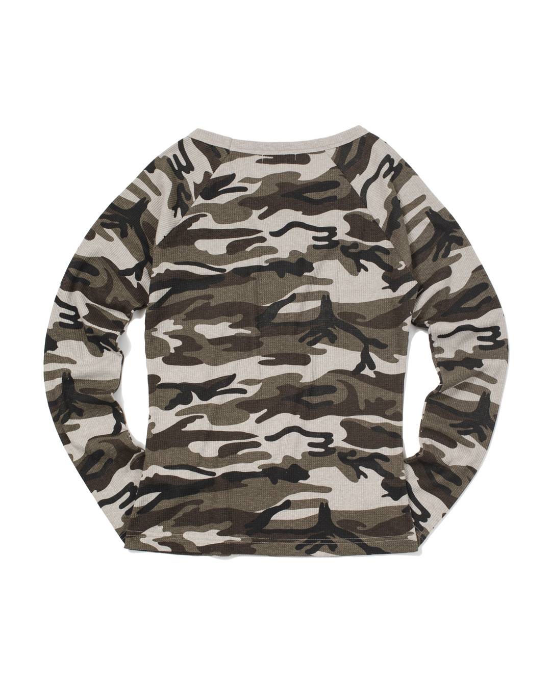Yesterday waffle long-sleeved (CAMO) WOMENS