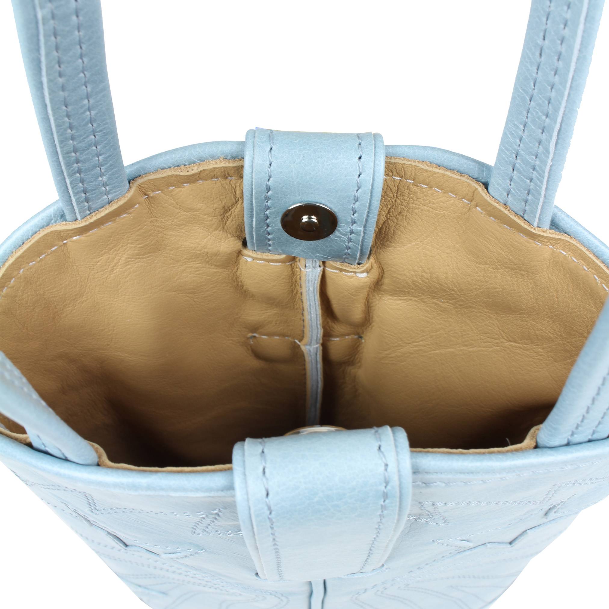 BOOTS PURSE - Sky blue - LOVE PARADE 러브퍼레이드 - CAVA LIFE