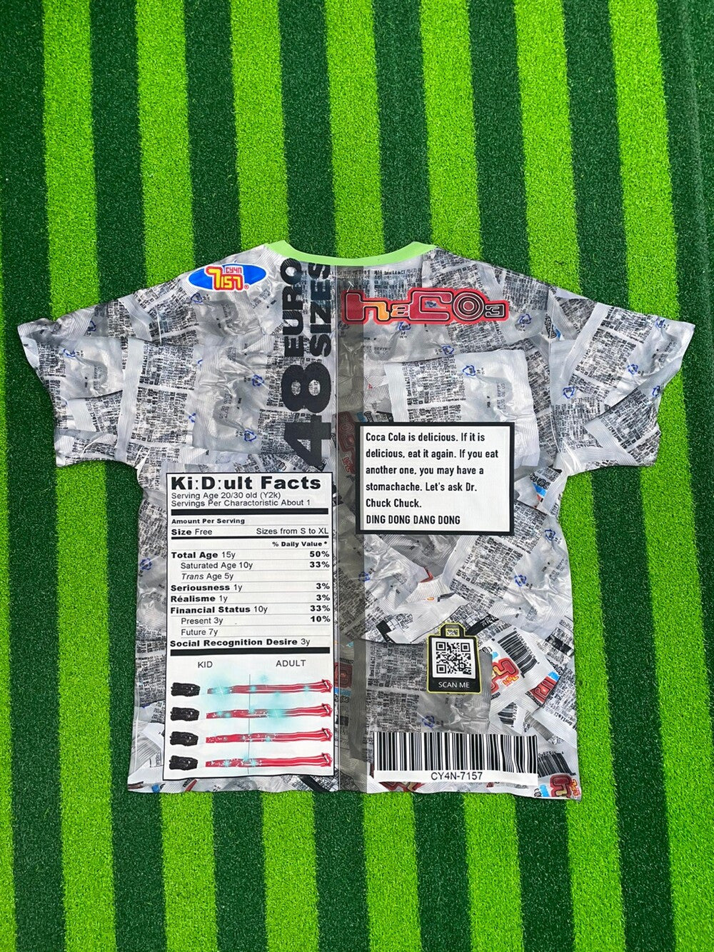 H2CO3 SHORT SLEEVE - KIZIP 키집 - CAVA LIFE