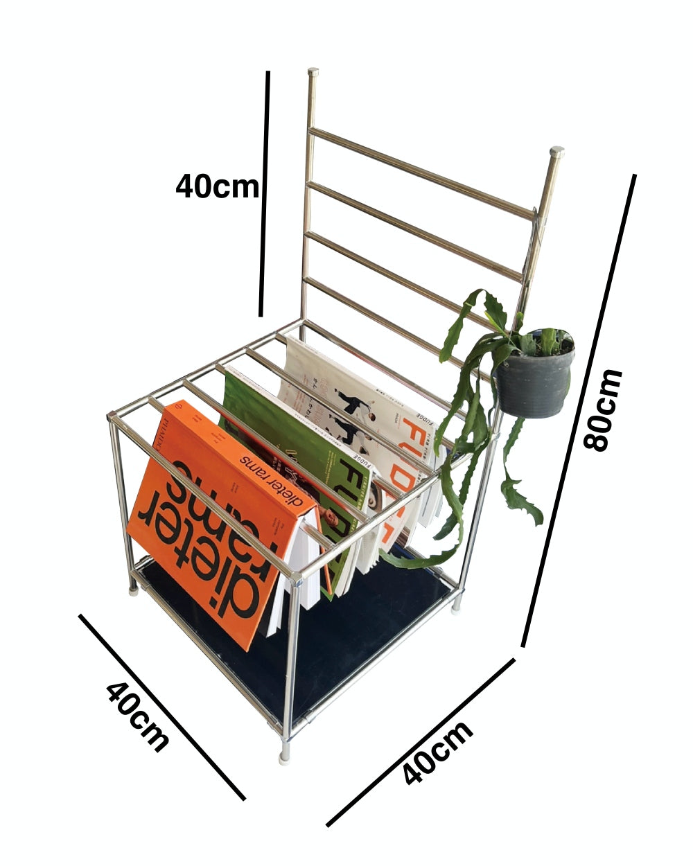 Chair module shelf
