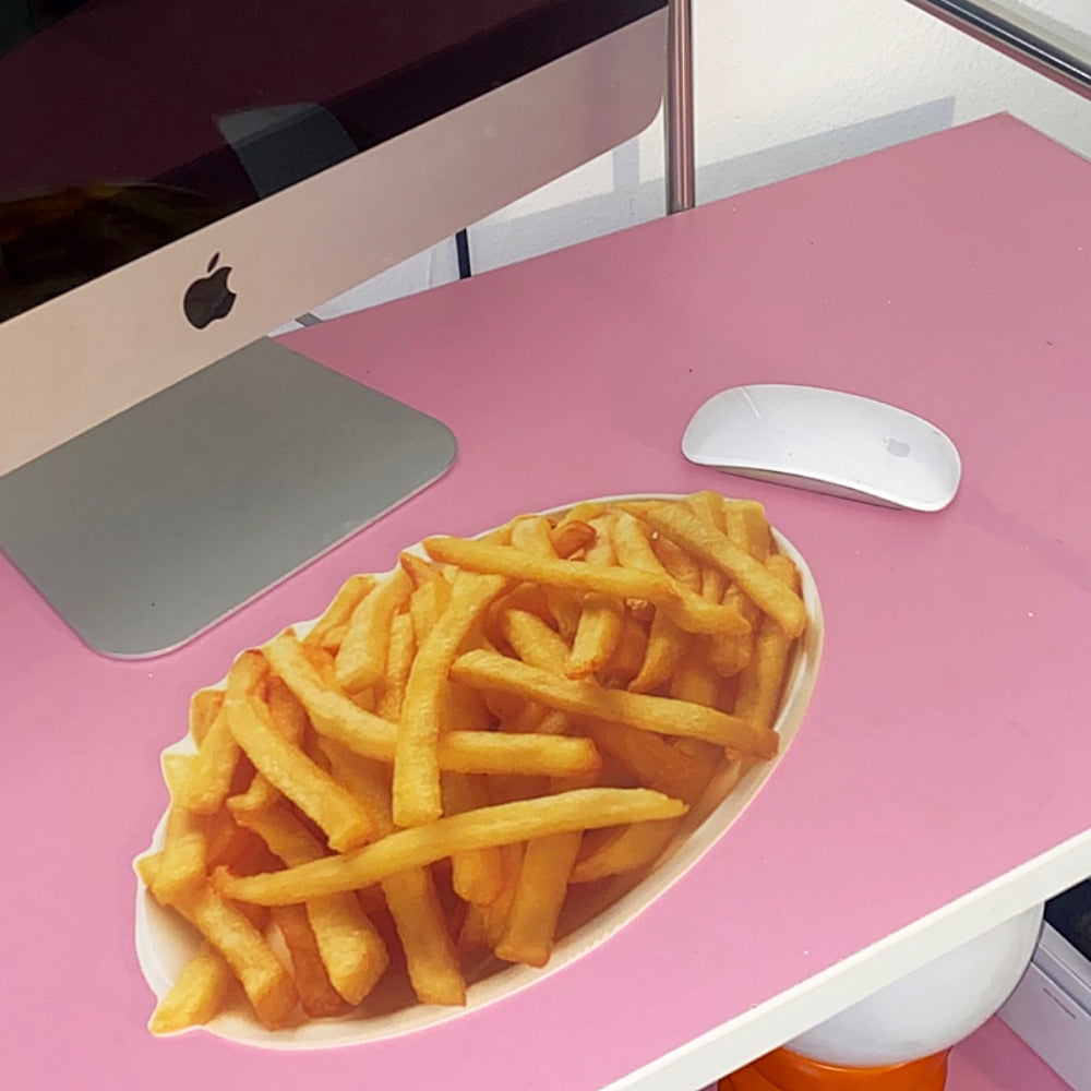 burger shop mouse pad