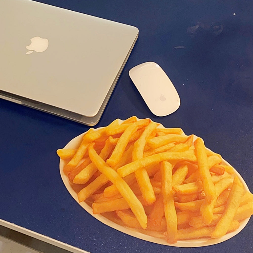 burger shop mouse pad