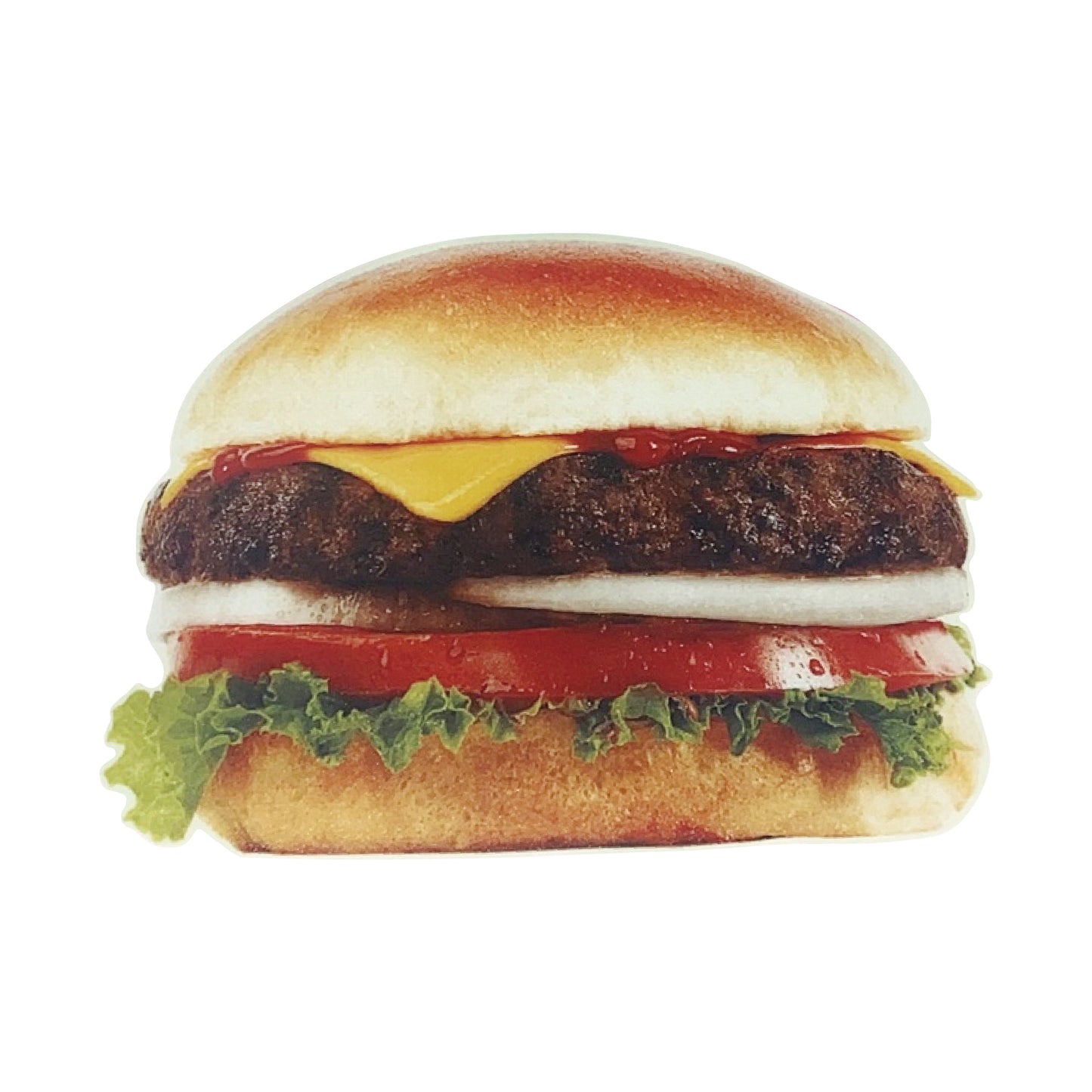 burger shop mouse pad