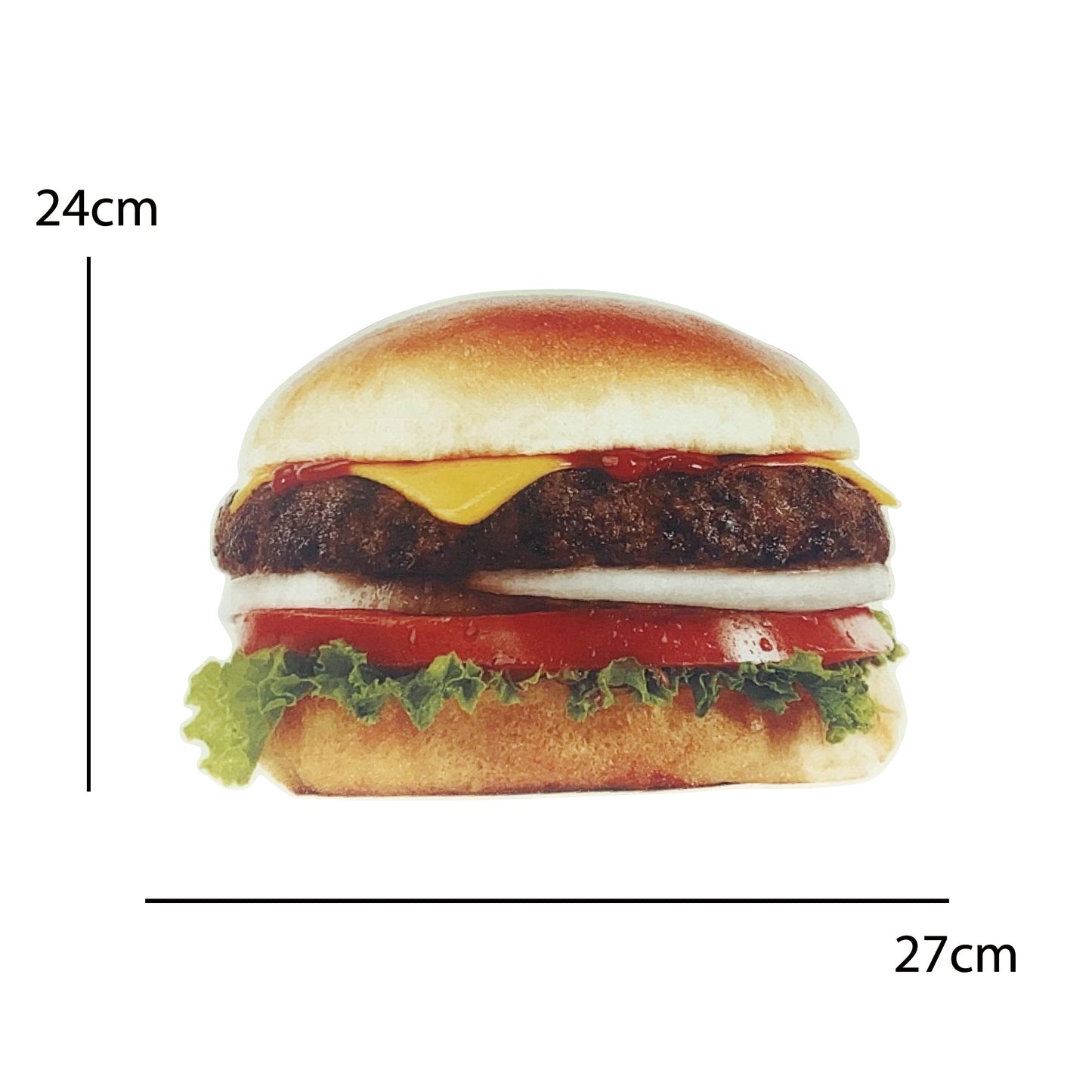burger shop mouse pad